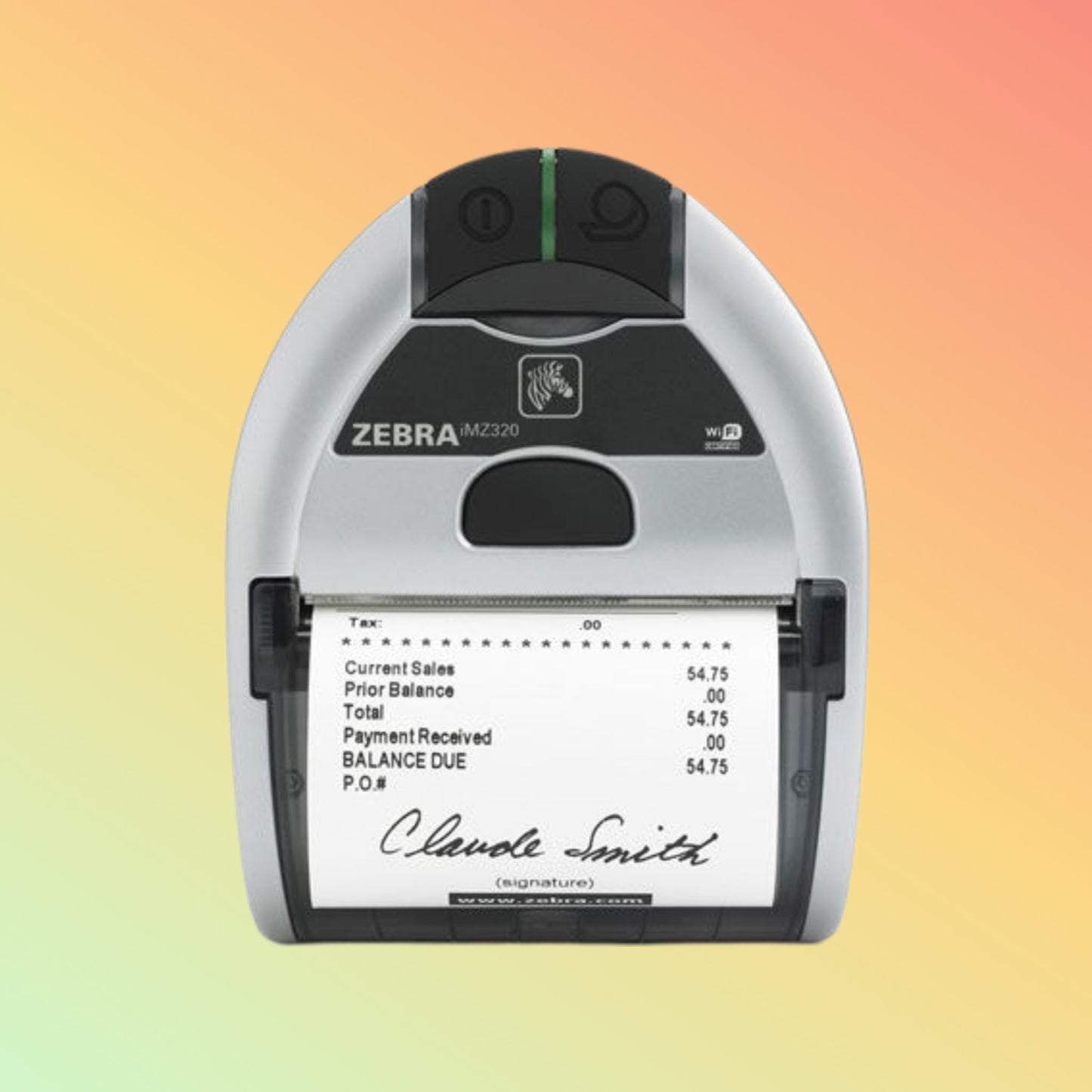Zebra ZQ310/ZQ320 Wireless Bluetooth Mobile Printer (Black) - NEOTECH