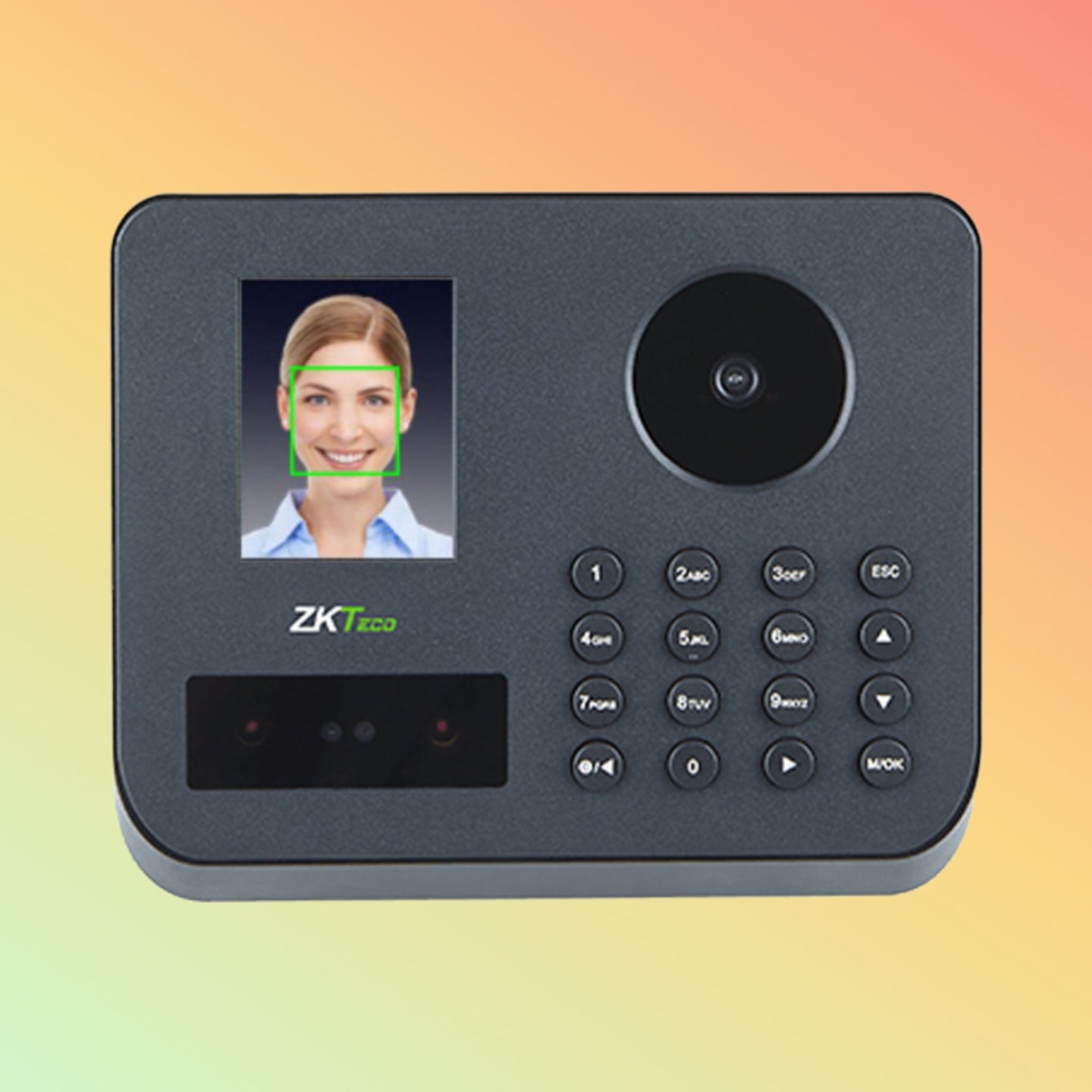 ZKTeco P300 Biometric Time Attendance | Face, Palm, Fingerprint - NEOTECH