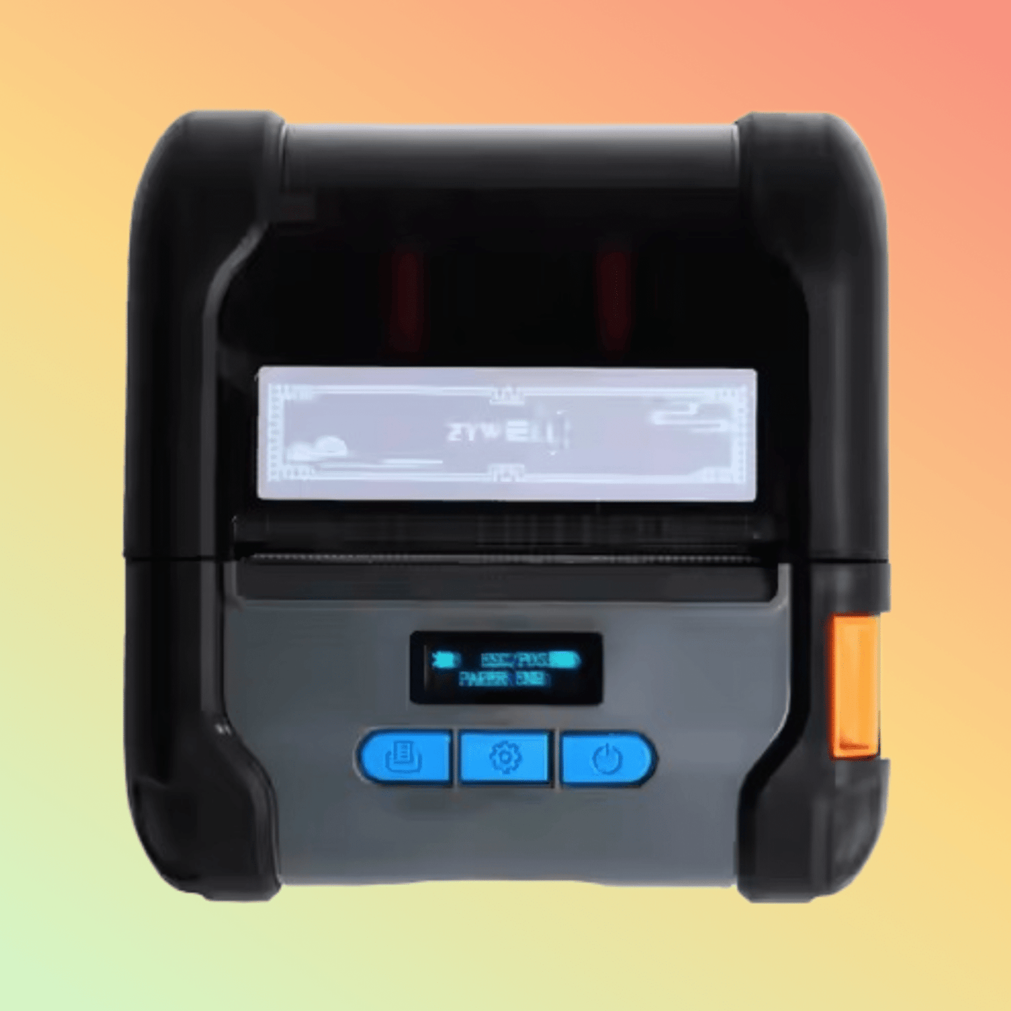 ZYWELL mini 3" thermal label printer machine handheld sticker printer - NEOTECH