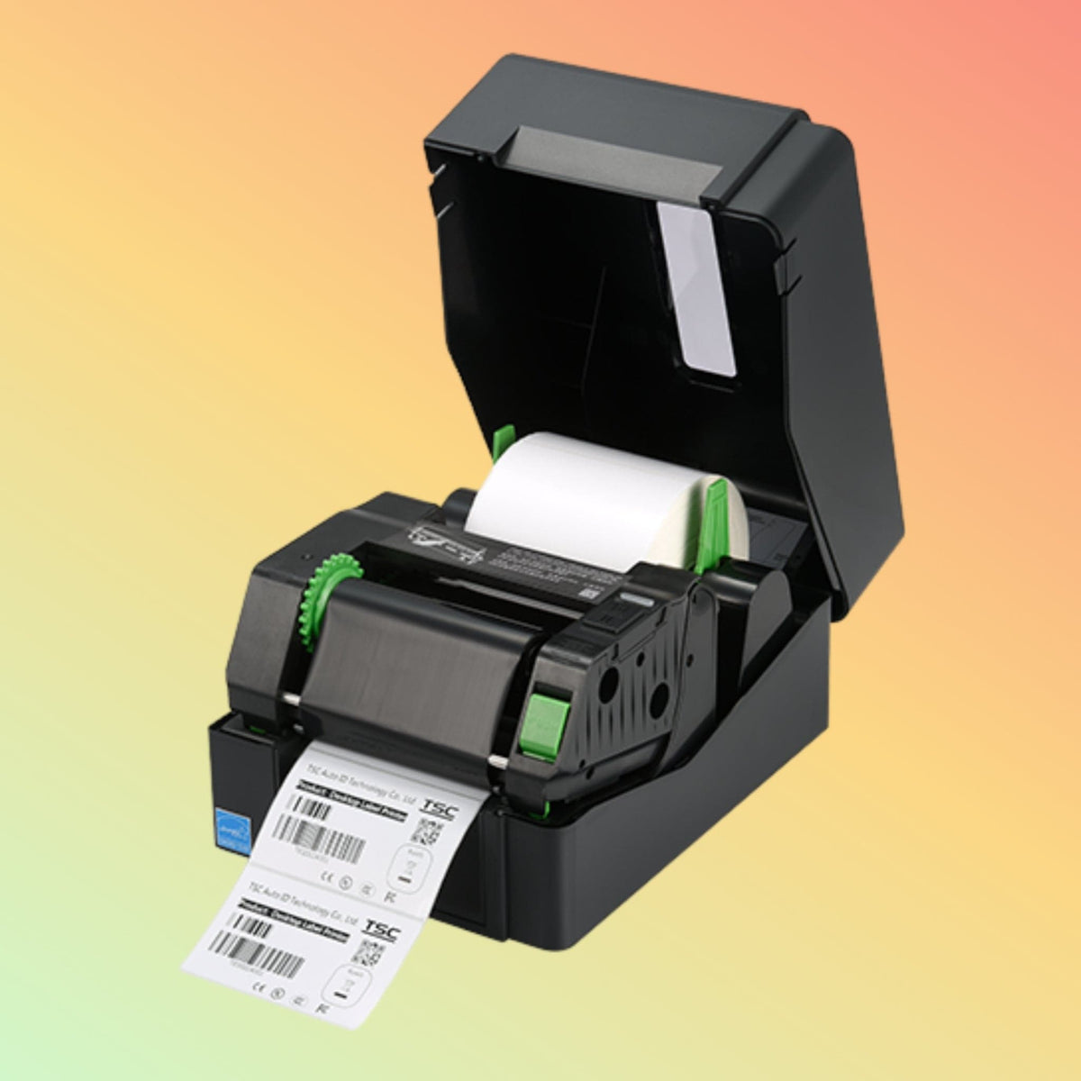 “Compact desktop barcode printer TSC TE200 by NEOTECH Dubai”
