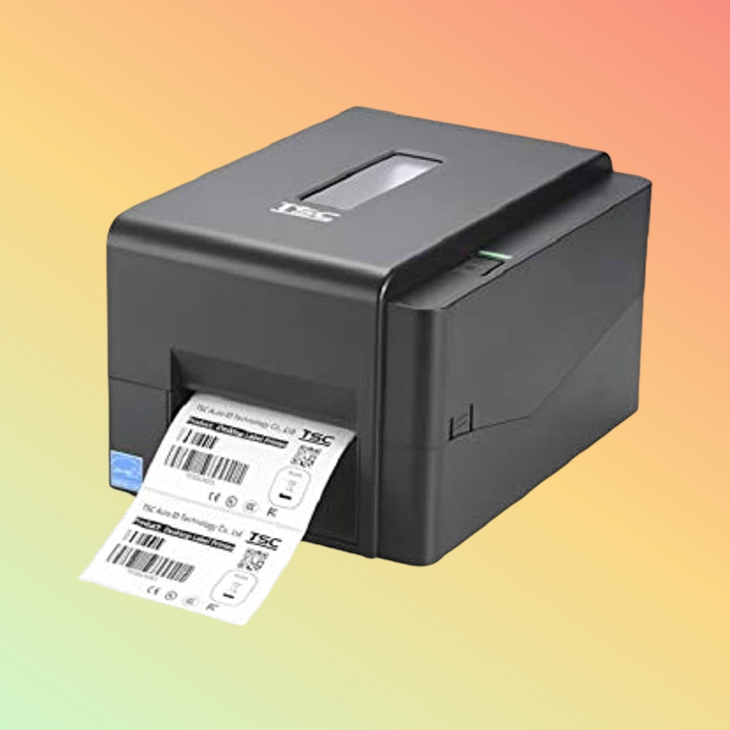 “TSC TE200 4-inch barcode printer front view in UAE”