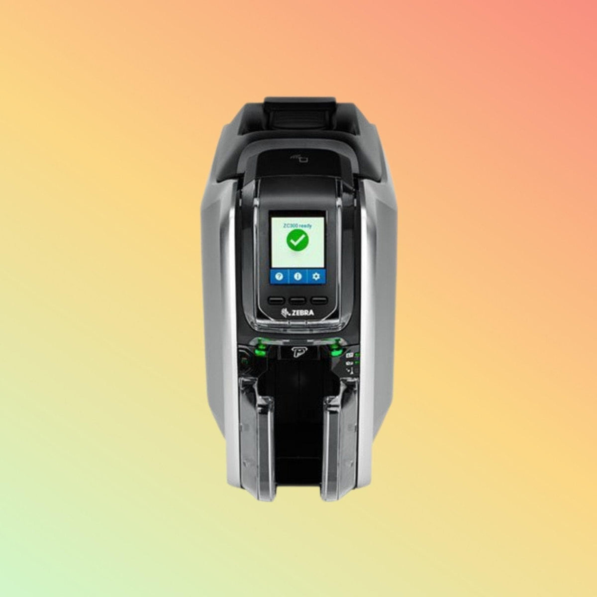 Zebra ZC32 Dual-Sided ID Card Printer front view