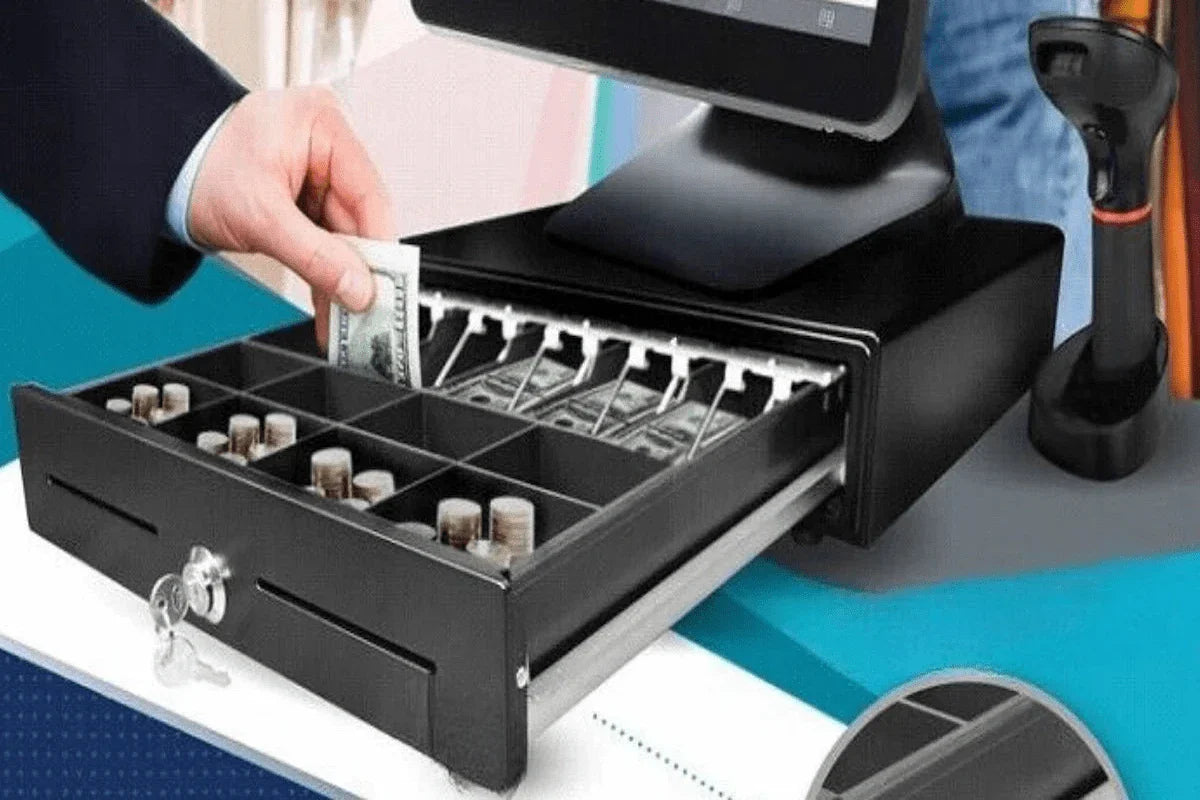 Heavy-Duty POS Cash Drawers with RJ11, USB & Secure Lock Mechanisms in UAE | NEOTECH®