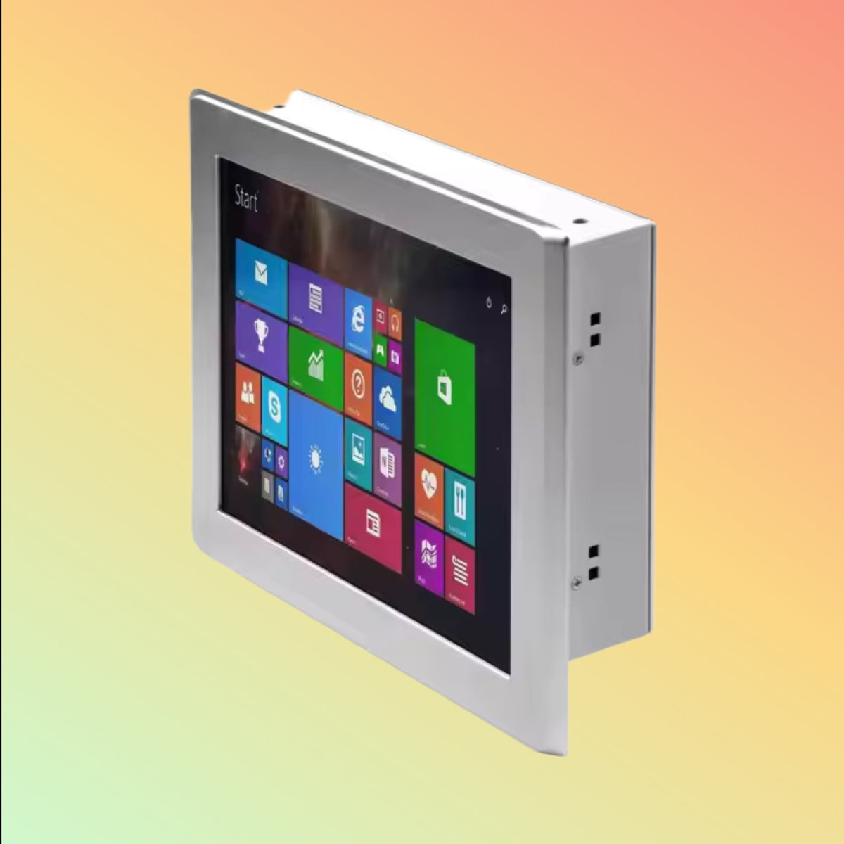 10" Fanless Industrial Touch Panel PC – Dual LAN, Win10/L...
