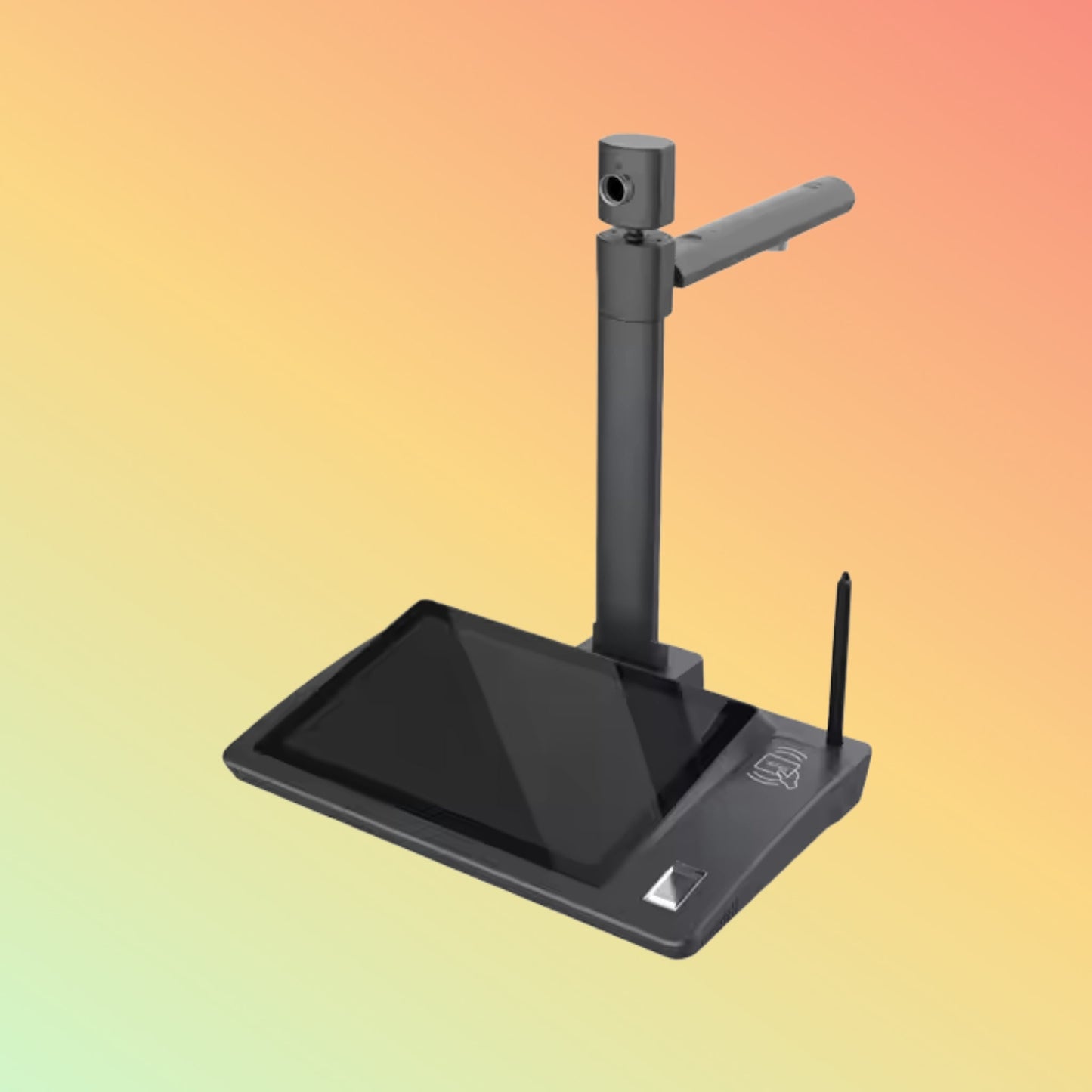 10.1'' Smart High - speed camera signature pad with Fingerprint Dual Camera IC card Government Bank Institution paperless solution - NEOTECH