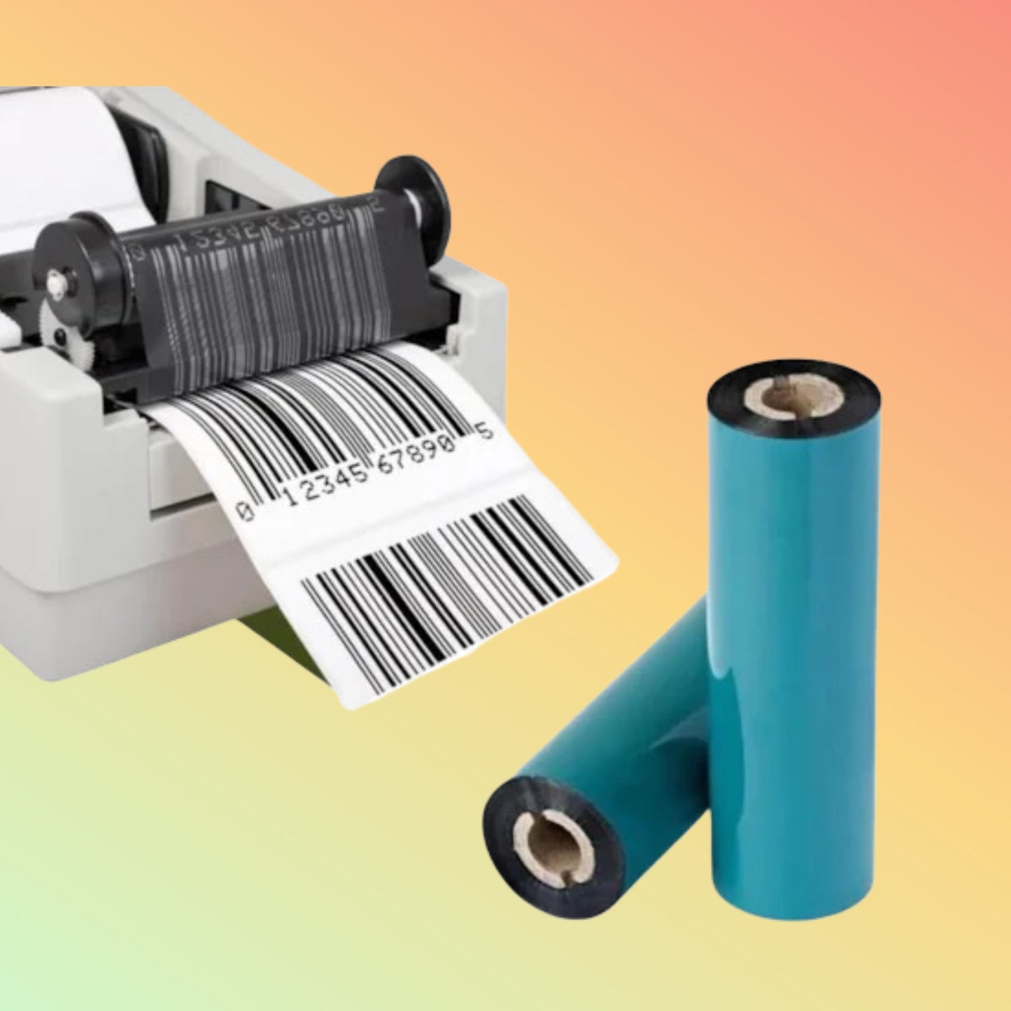 110mm x 74m Premium Wax Ribbon – Argox Compatible - NEOTECH