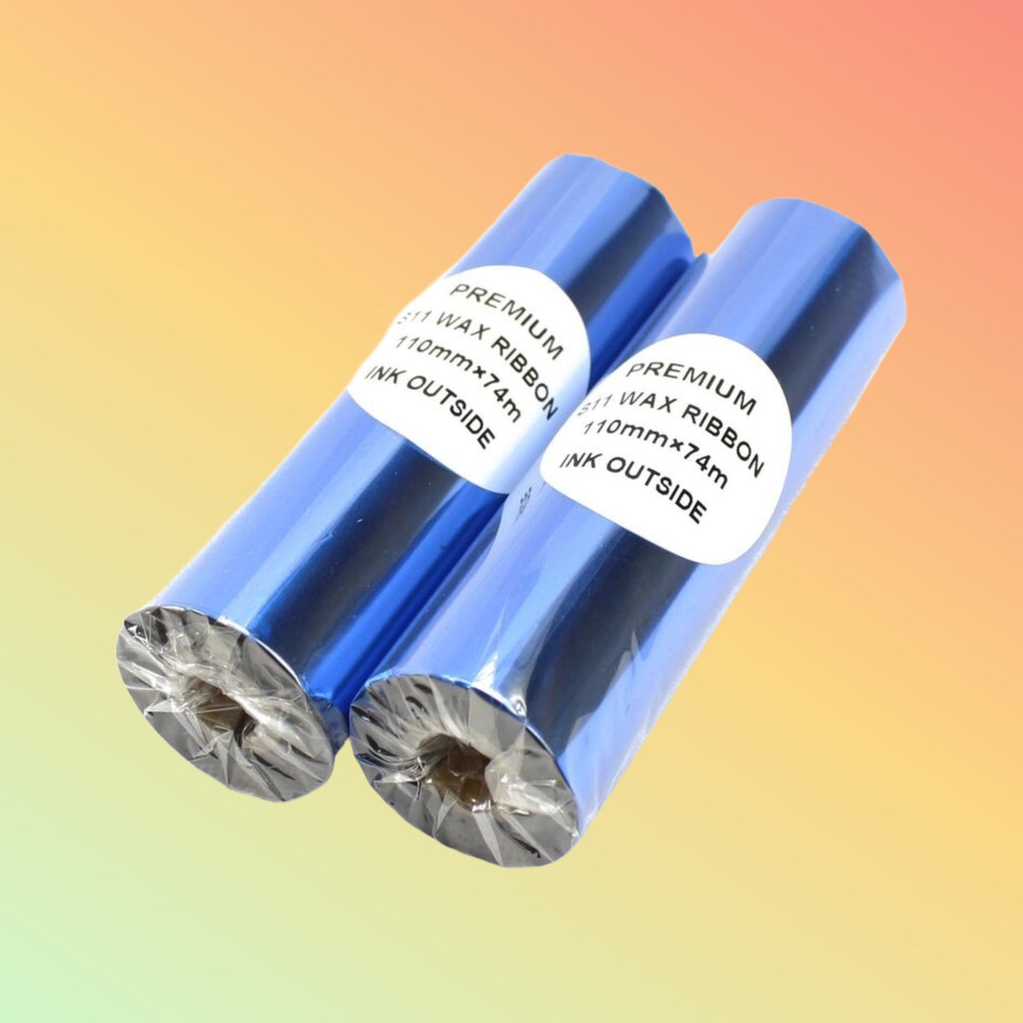 110mm x 74m Wax Ribbon for Barcode Printers - NEOTECH