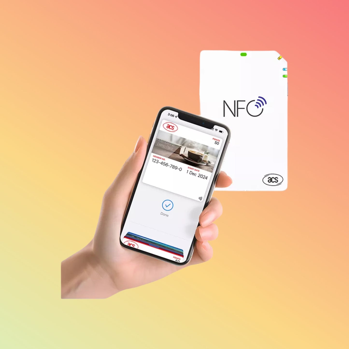 13.56MHz Smart Card Reader ISO15693 Bluetooth NFC Reader ACR1555U - NEOTECH