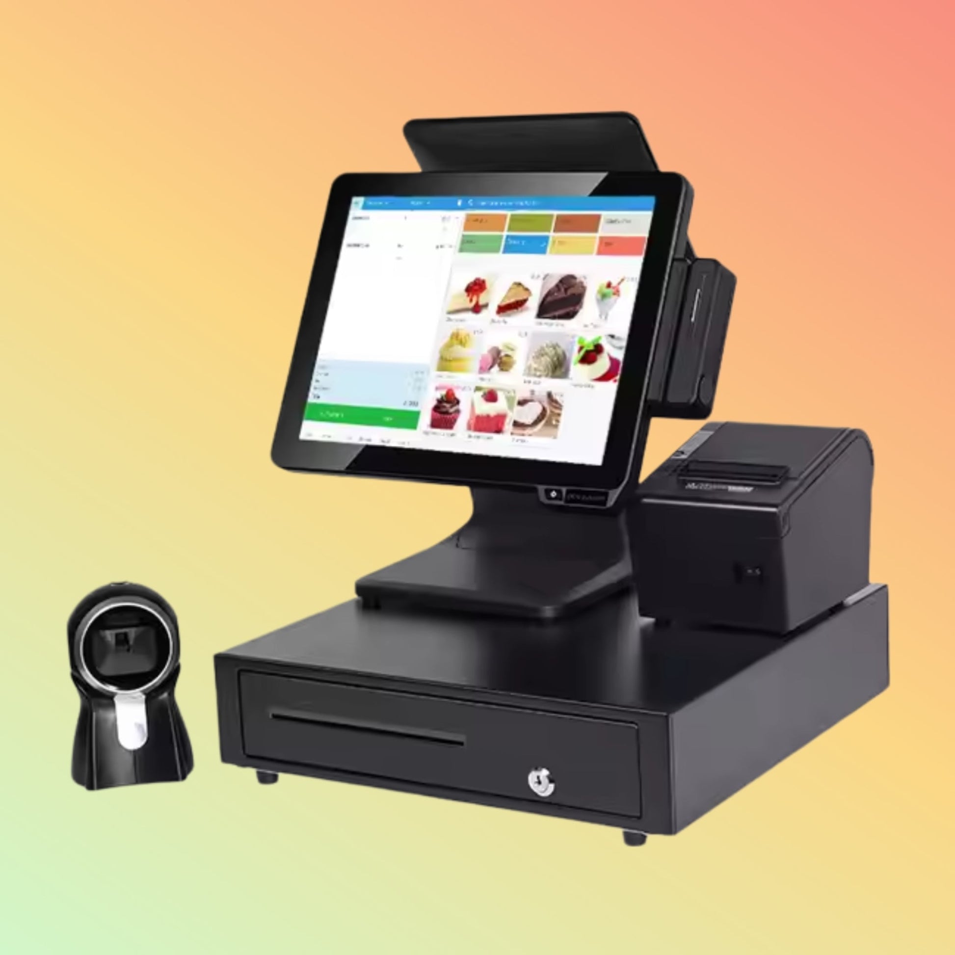 15inch aluminium alloy shell touch all in one Fanless Pos system - NEOTECH