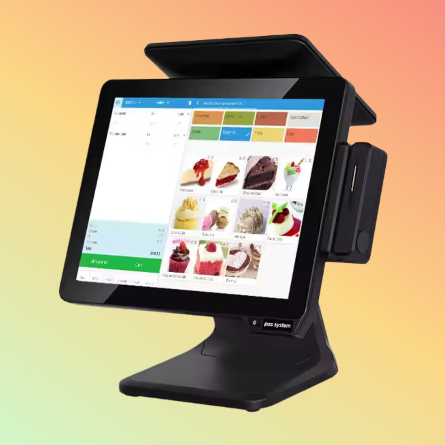 15inch aluminium alloy shell touch all in one Fanless Pos system - NEOTECH