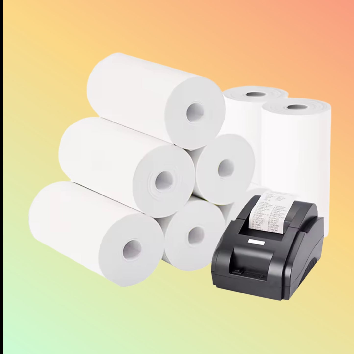 15X10Cm 80X50M 50 Roll Per Box 57X40Mm 80X80 Thermal Paper Roll - NEOTECH
