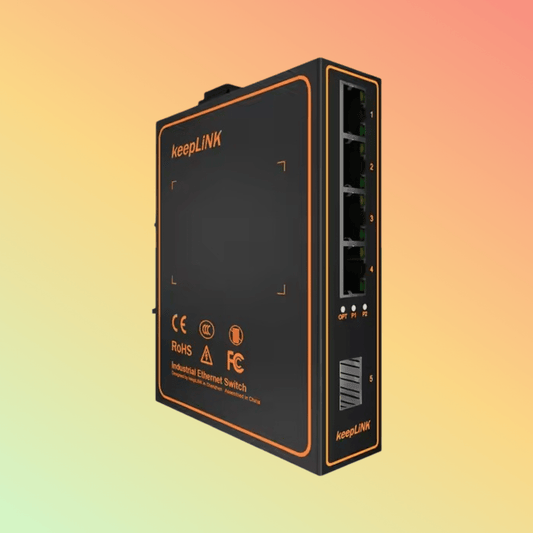 2 - port Ethernet switch fiber to Ethernet 10/100m sfp media converter Industrial unmanaged - NEOTECH