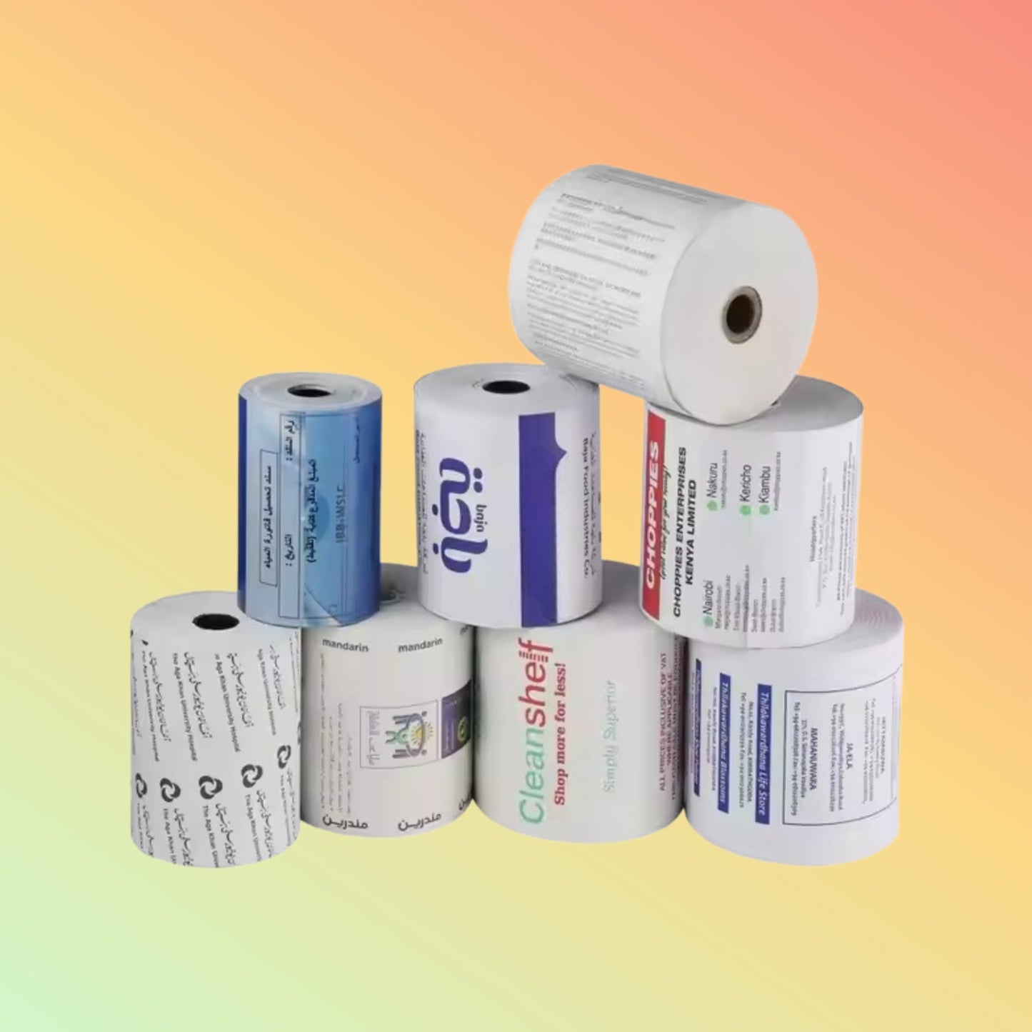 2021 Unifon BPA - Free Thermal Paper, 80x70mm for POS Printers - NEOTECH