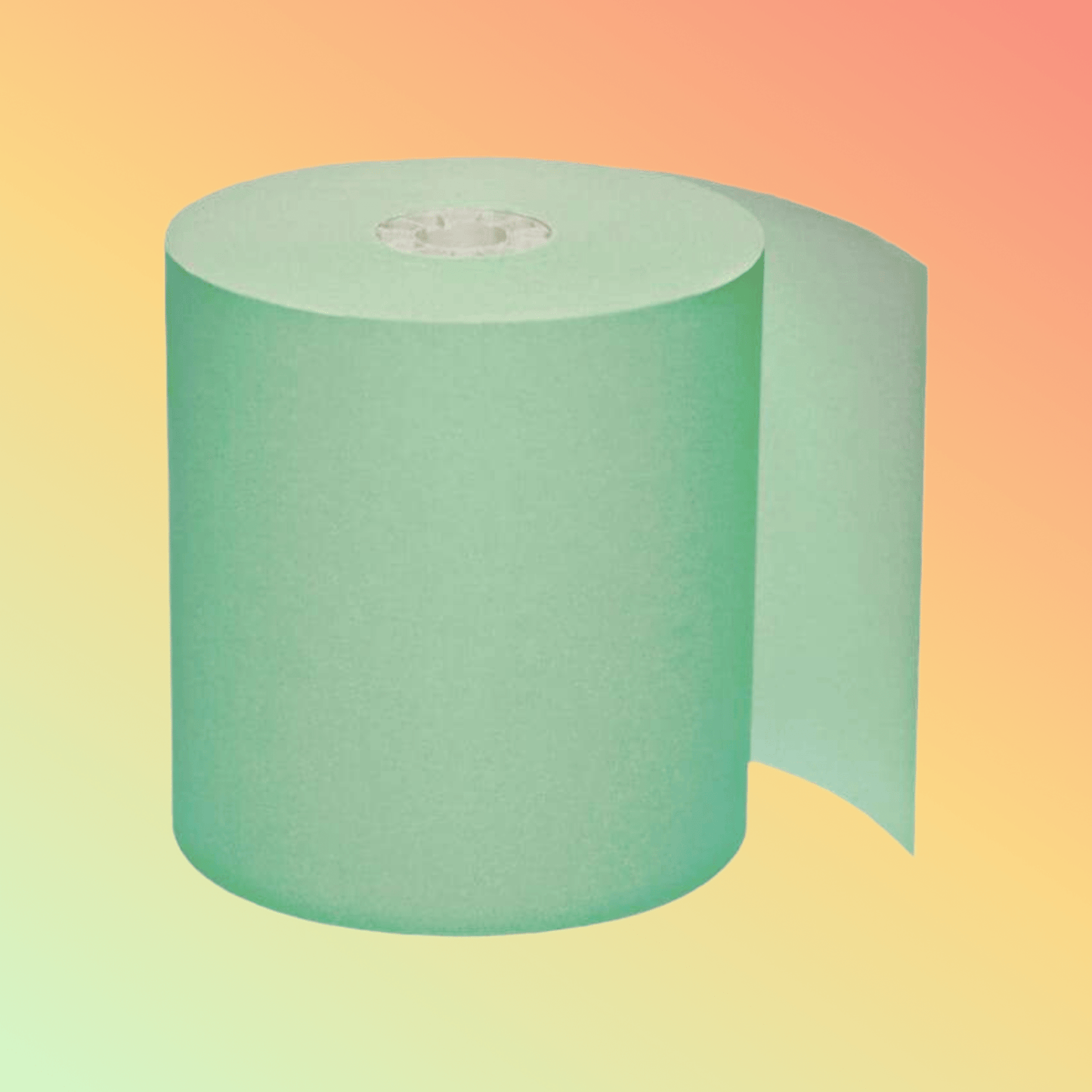 3 1/8" x 230' Green Thermal Paper Rolls - NEOTECH