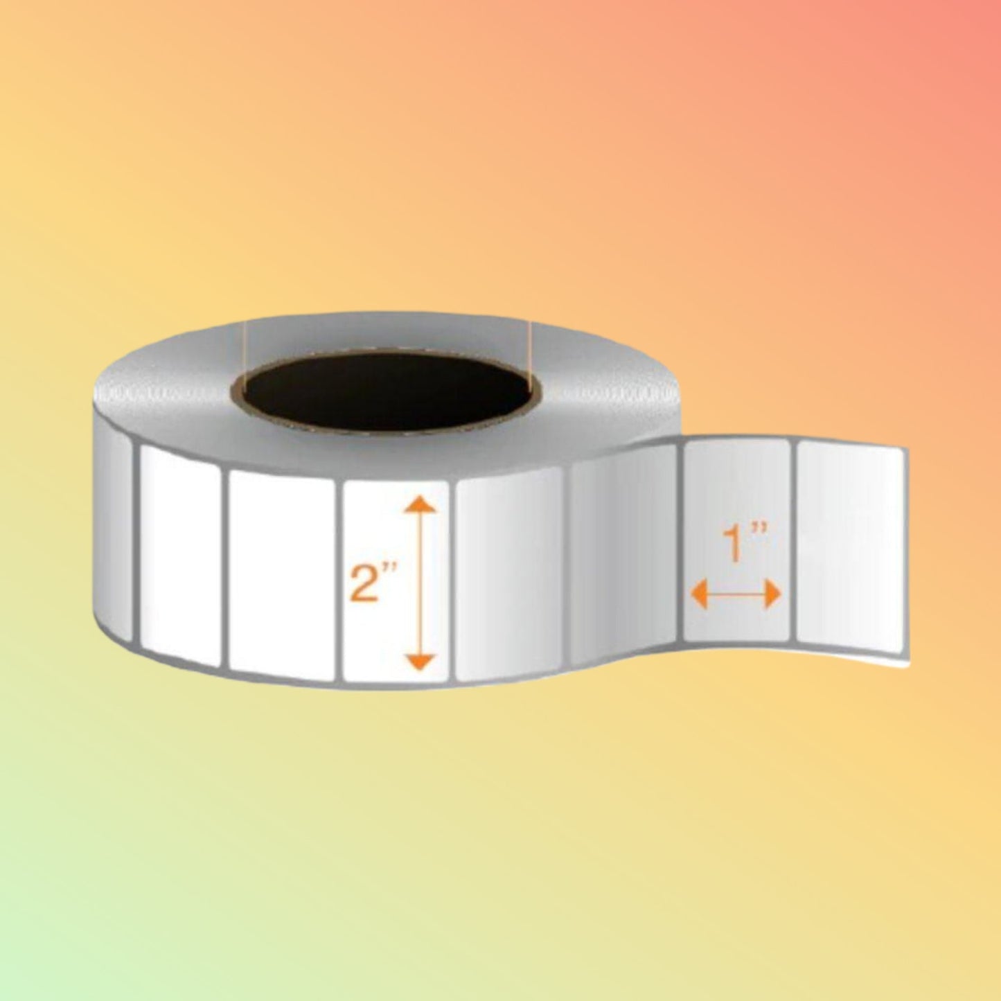 3M Silver Asset Labels - Pack of 10 Rolls (50x25mm) - NEOTECH