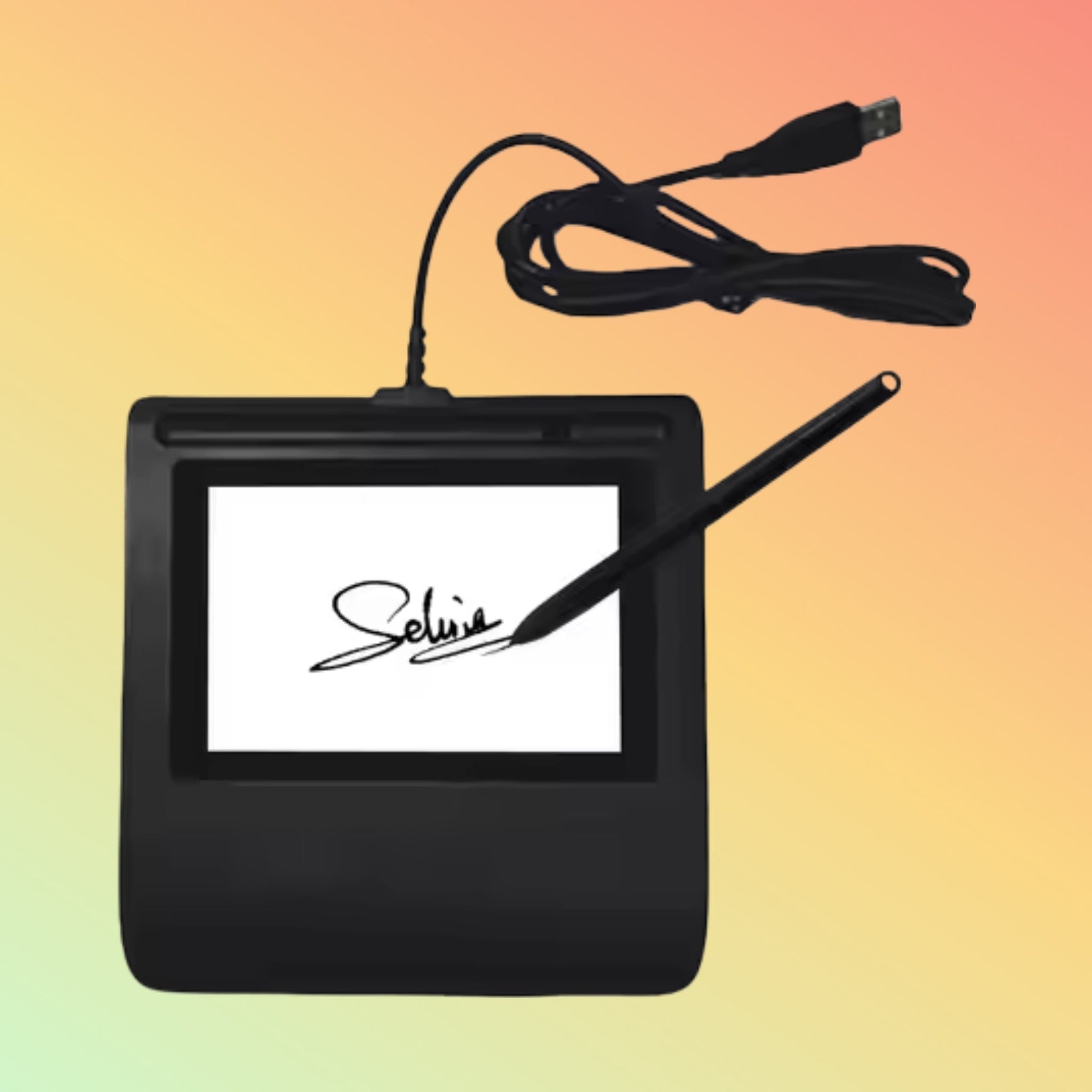 5" LCD Writing Tablet – Secure Signature Pad with Stylus, SDK, Programmable - NEOTECH