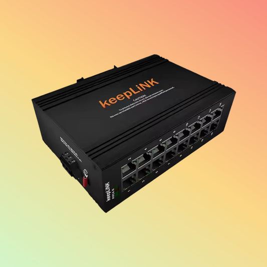 5 - Port Industrial Unmanaged Ethernet Switch W/4*10/100Tx + 1*100Fx (SC) Multi - Mode 2Km; EOT ( - 40 to 75C) - NEOTECH