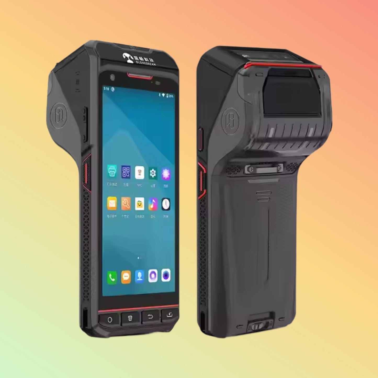 5.5" Android Handheld Terminal: NFC, RFID, 1D/2D Scanner, Mobile Print - NEOTECH