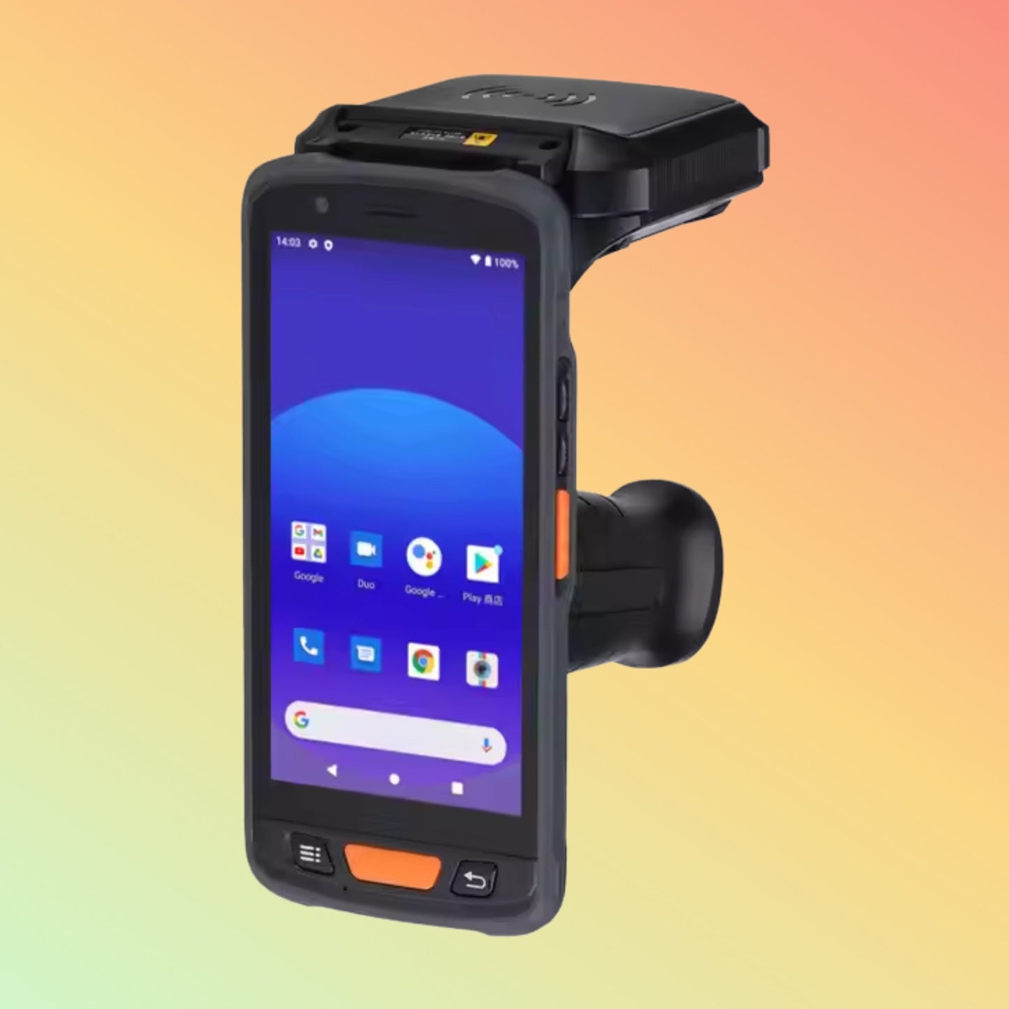 5.5" Android PDA, 9000mAh, RFID Scanning, IP67, 4G for Warehouse - NEOTECH