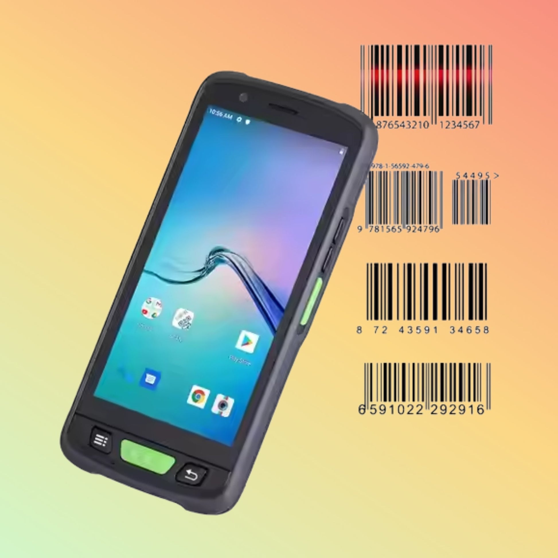 5.5" Handheld PDA, 6000mAh, 2D QR & NFC RFID, Android 4G - NEOTECH