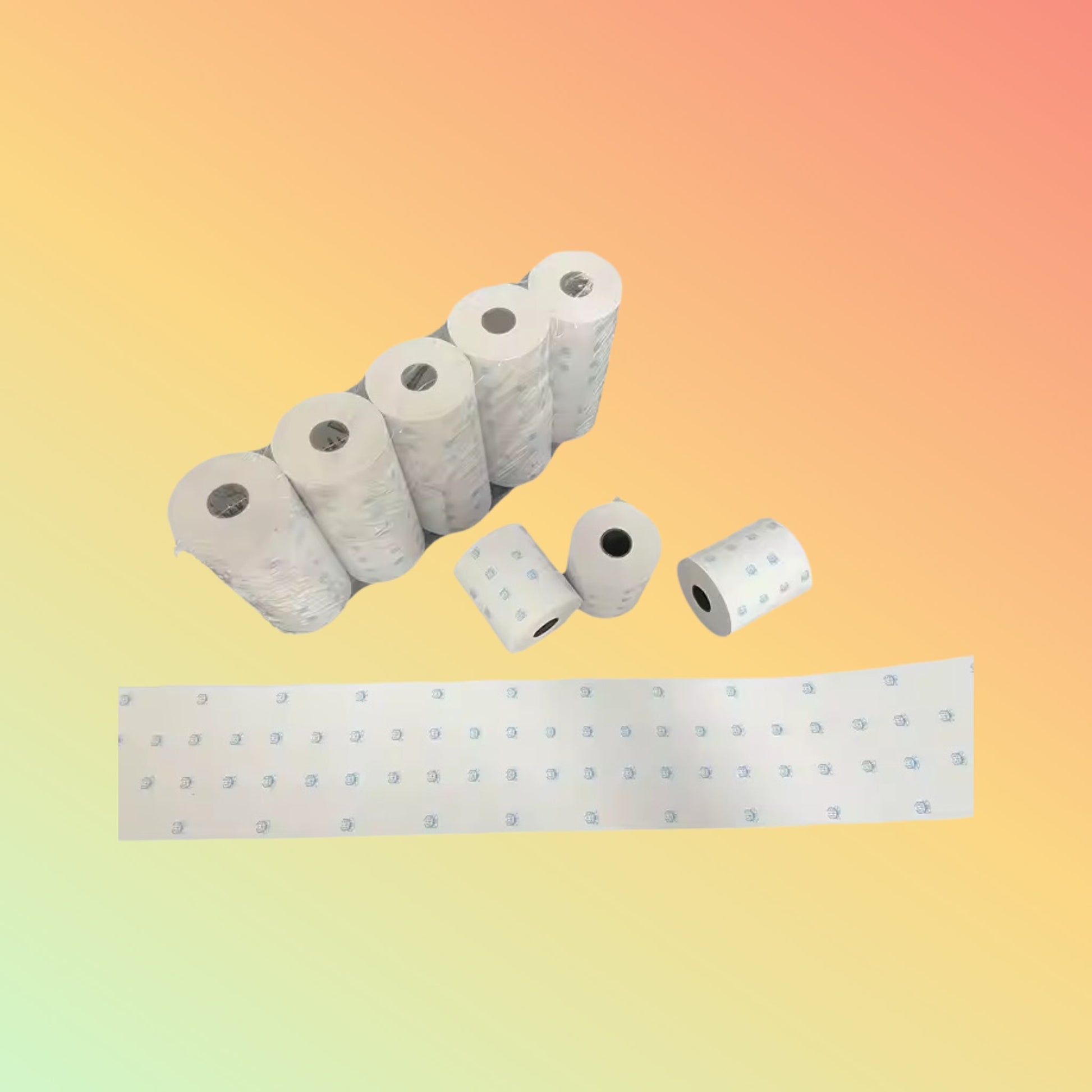 57mm Thermal Paper Till Rolls Size 57x40mm for POS Machines and Cash Registers - NEOTECH