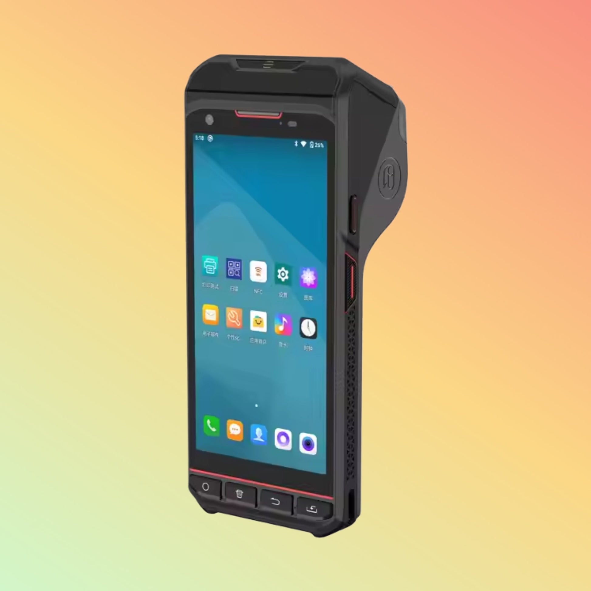 5.99" Android PDA, NFC, 2D Scanner, Fingerprint, Medical Use - NEOTECH