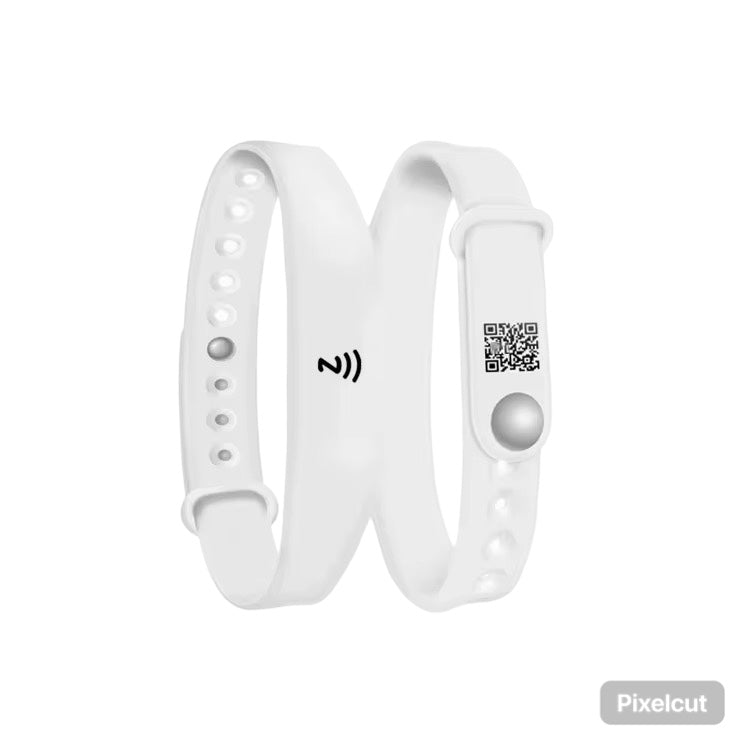 RFID Silicone Wristband with NXP NTAG213 NFC Chip UAE | Waterproof RFID Wristband | NEOTECH® UAE