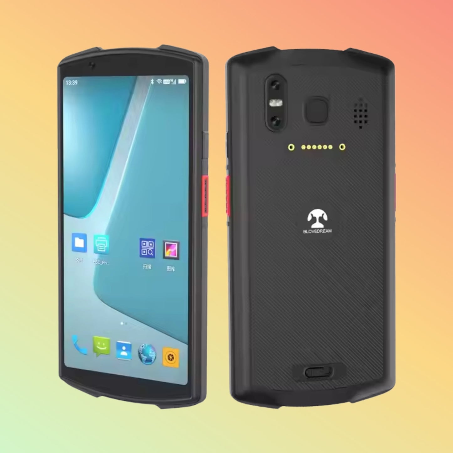 5G 4+64GB Android 13 PDA, IP66, 1/2D QR, MDM, In - Stock Gift - NEOTECH