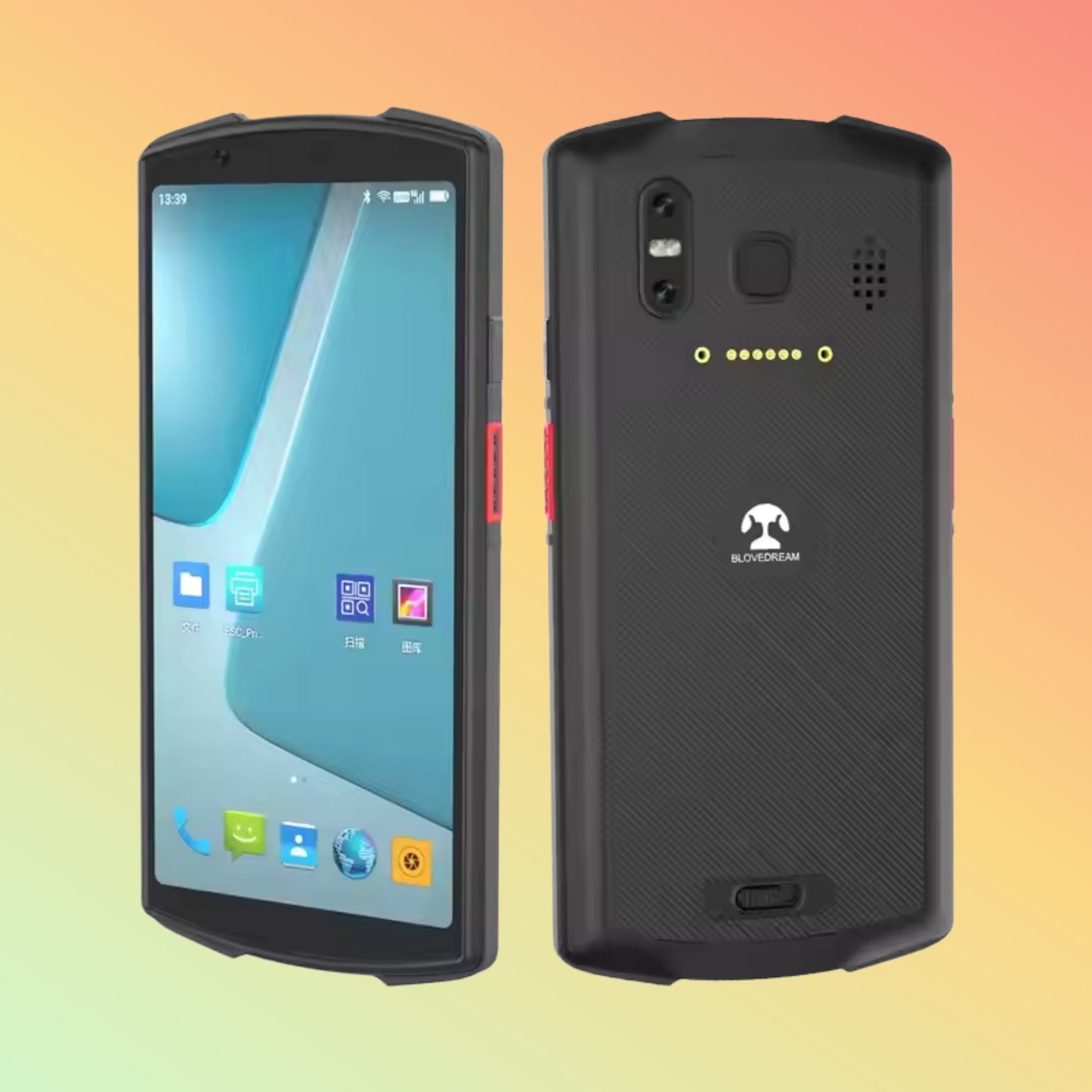 5G 4+64GB Android 13 PDA, IP66, 1/2D QR, MDM, In - Stock Gift - NEOTECH