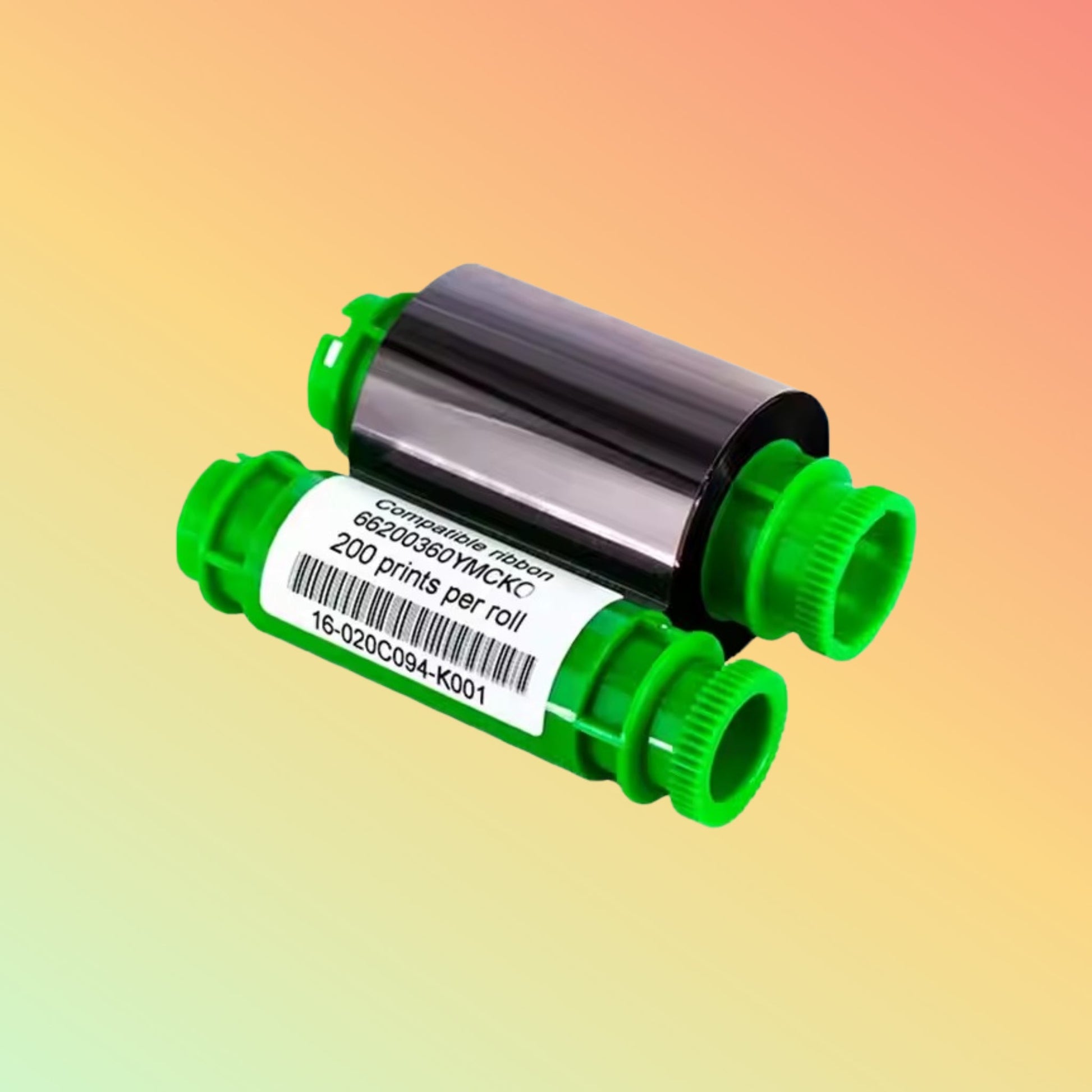 66200360 YMCKO Ribbon 200prints Without Chip Use for Nuvia N10 N15 N20 N30 TP - 9000 TP - 9200 - NEOTECH