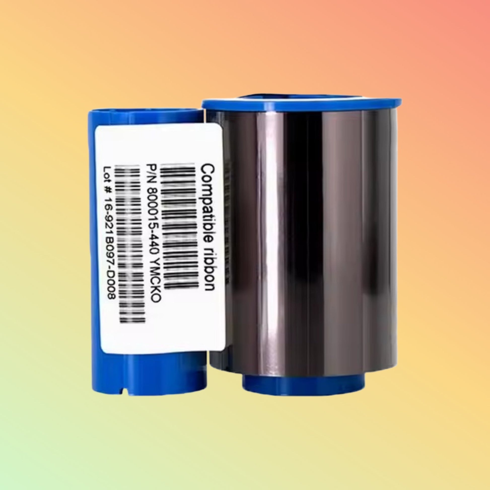 800015 - 440 YMCKO Color Ribbon 200 Images for P330i P430i Business Pvc Card Printer - NEOTECH