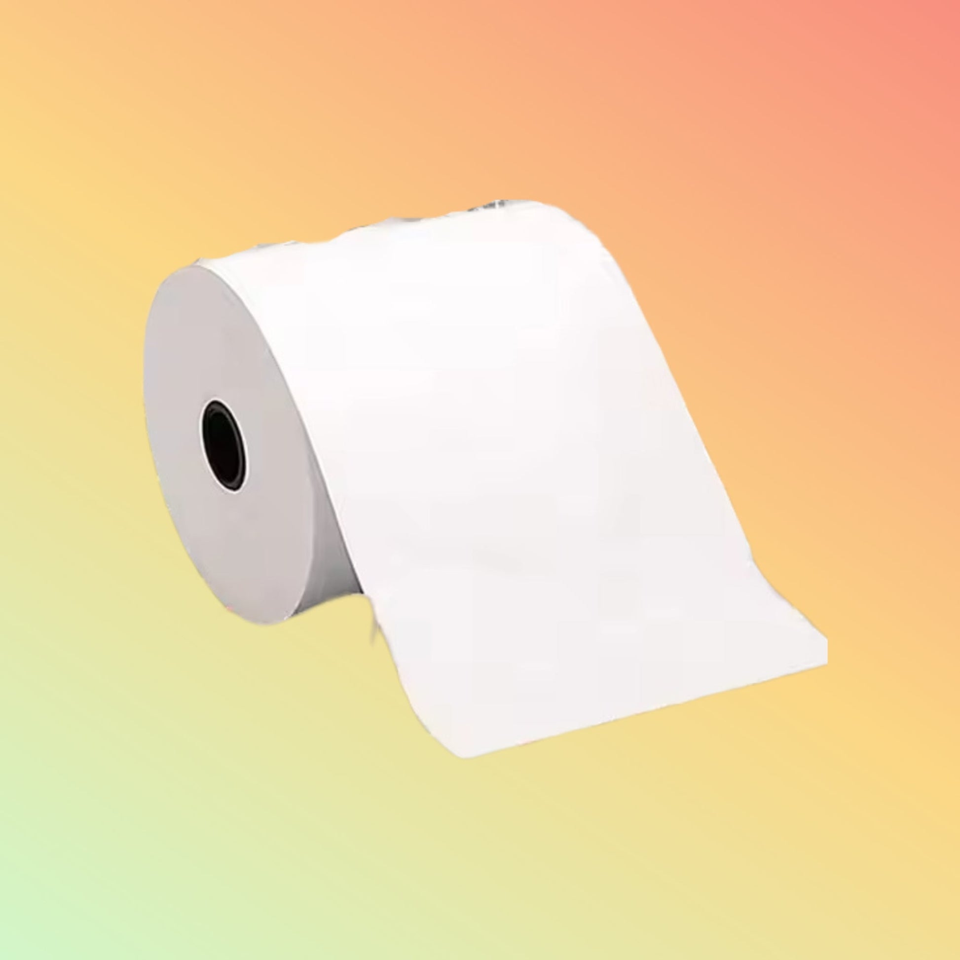 80x80mm Thermal Paper Cash Register Roll with Black Plastic Core - NEOTECH