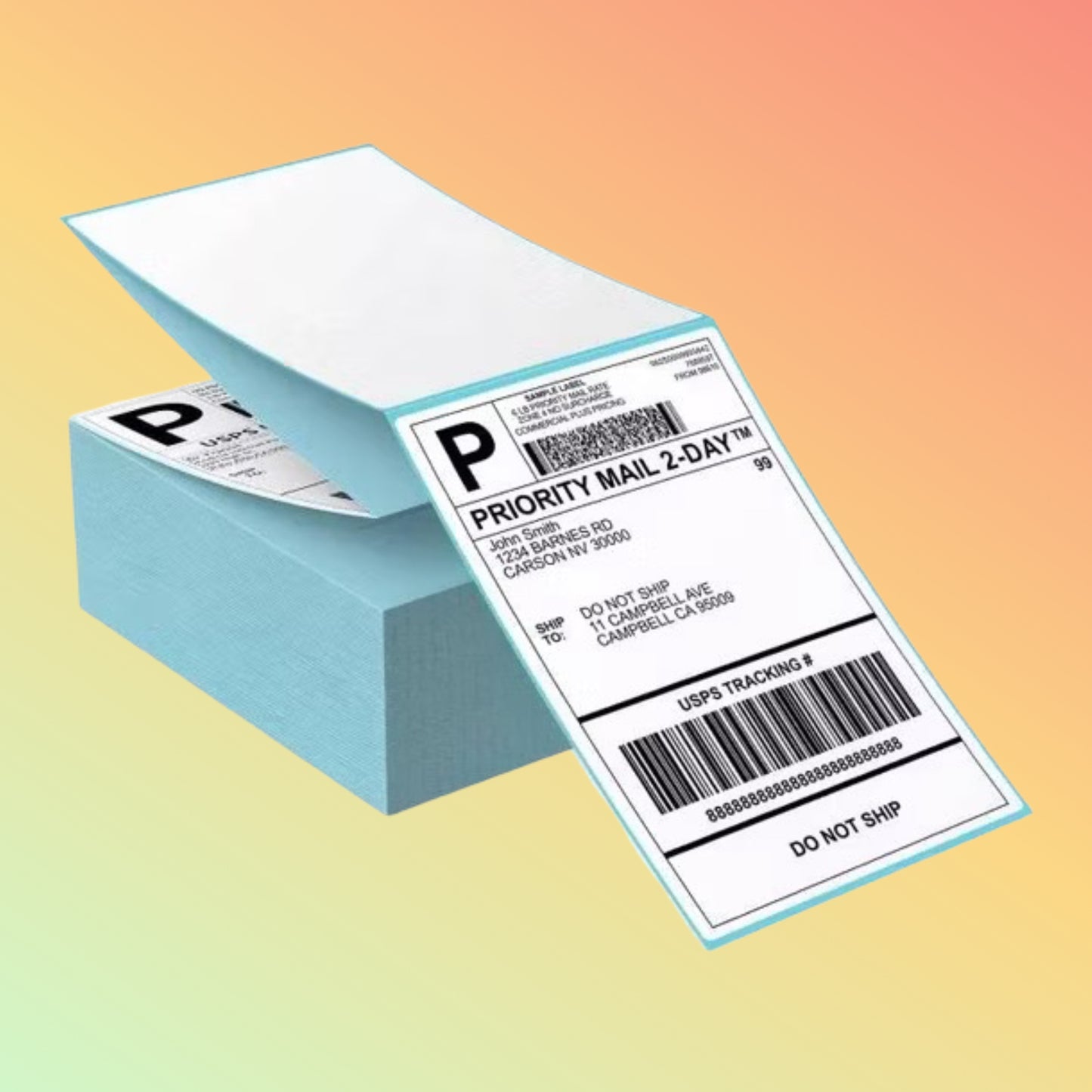 “Labelife 1000pcs direct thermal label paper pack UAE”