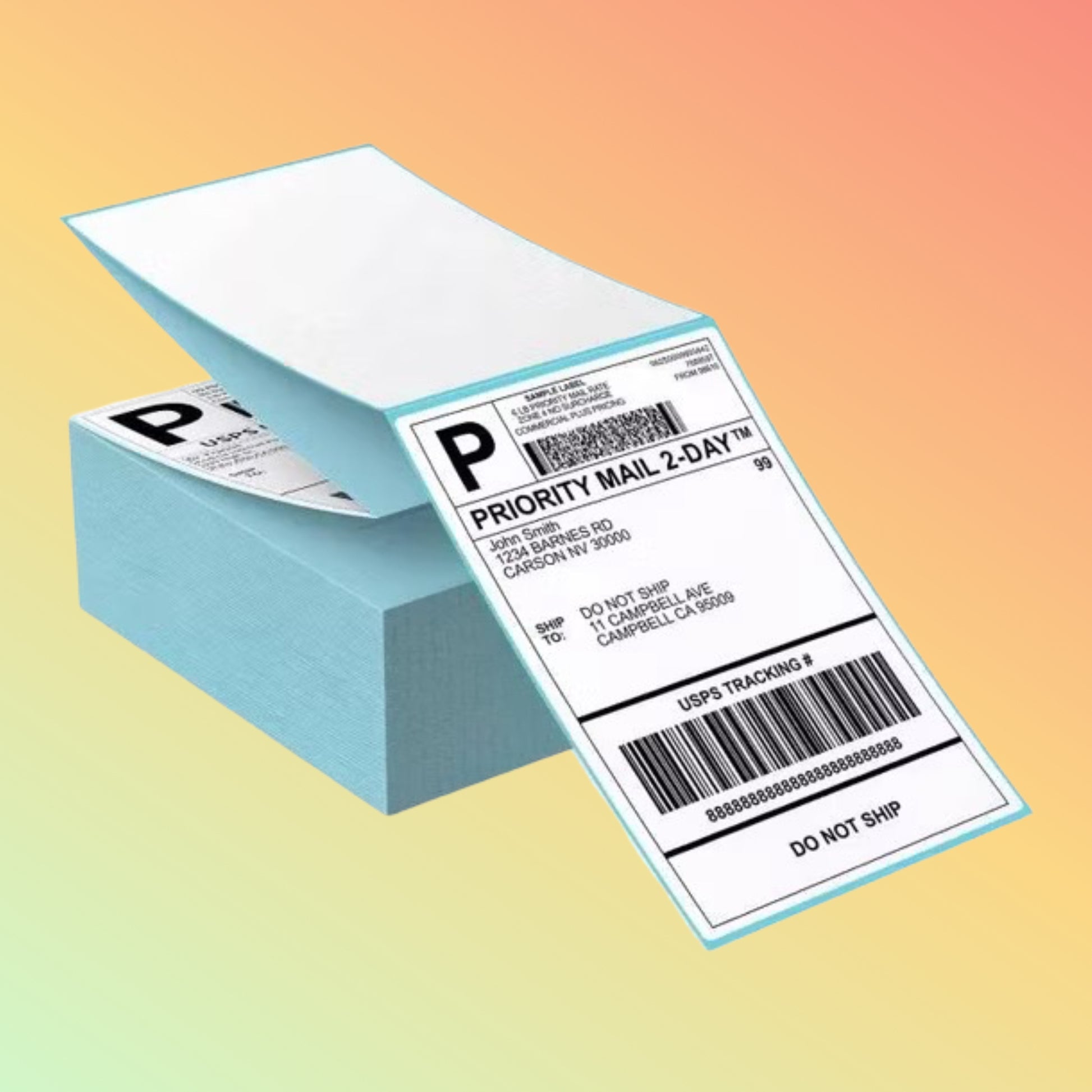“Labelife 1000pcs direct thermal label paper pack UAE”
