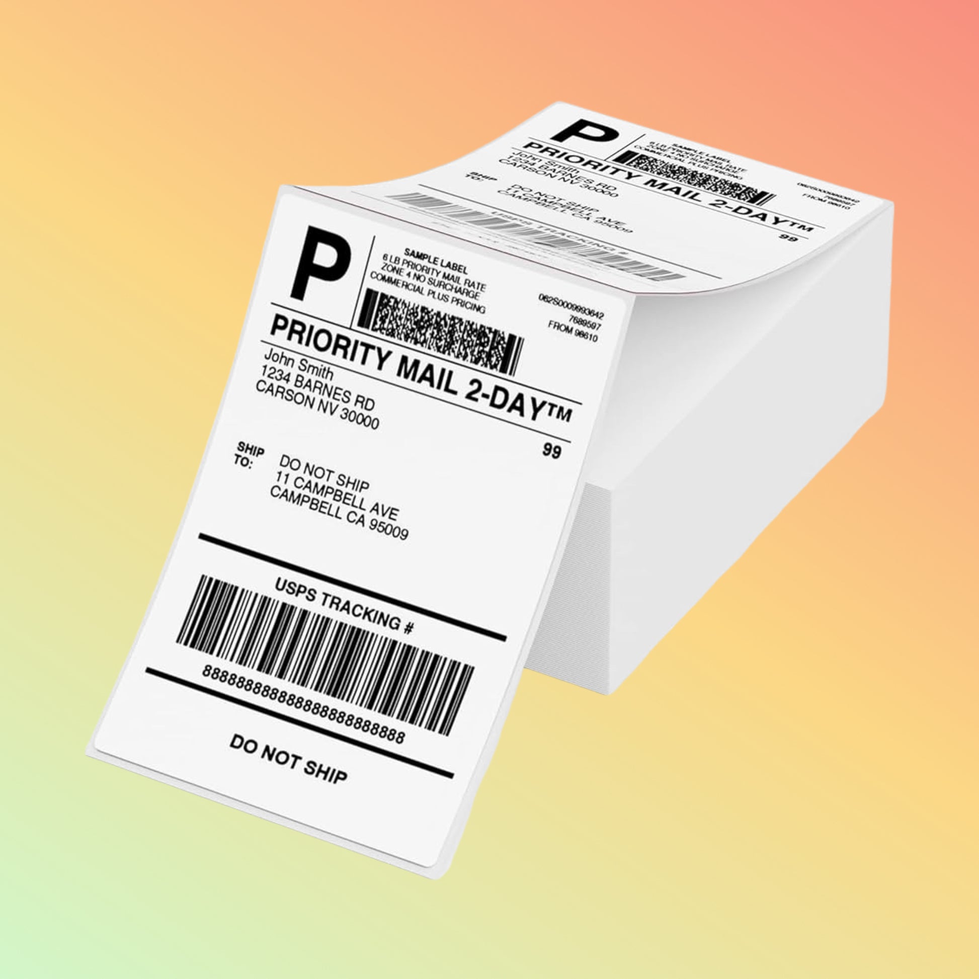 “Labelife 4x6 thermal shipping labels for Rollo printer”