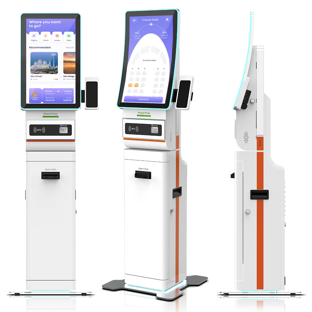 QR Donation Kiosk UAE | Digital Contribution & Cashless Payment Systems