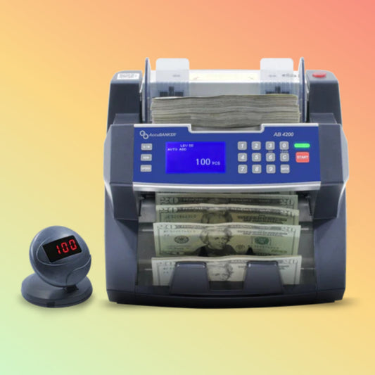 AccuBANKER AB4200 Commercial Bill Counter - NEOTECH