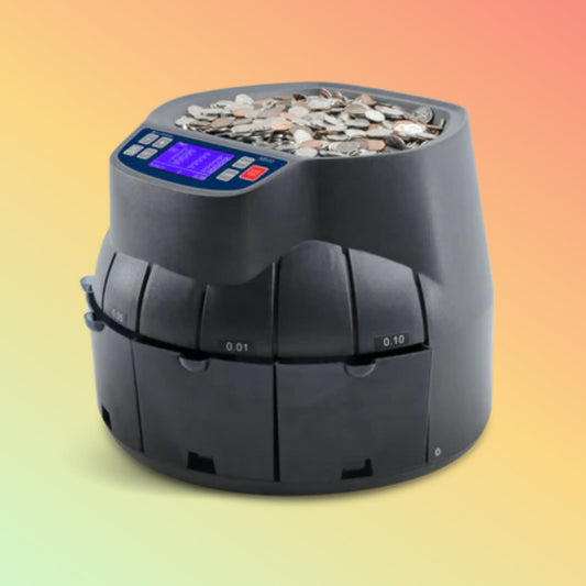 AccuBANKER AB510 Sort & Wrap Coin Counter - NEOTECH