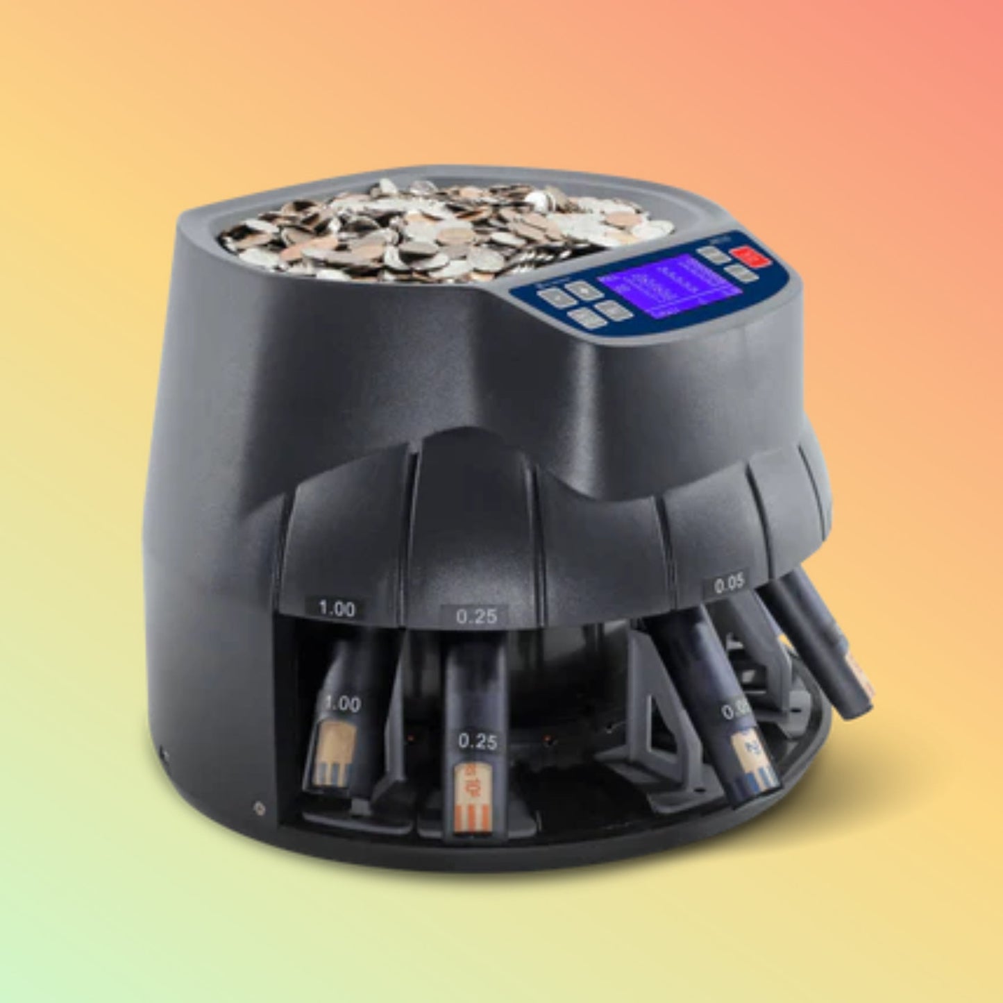 AccuBANKER AB510 Sort & Wrap Coin Counter - NEOTECH