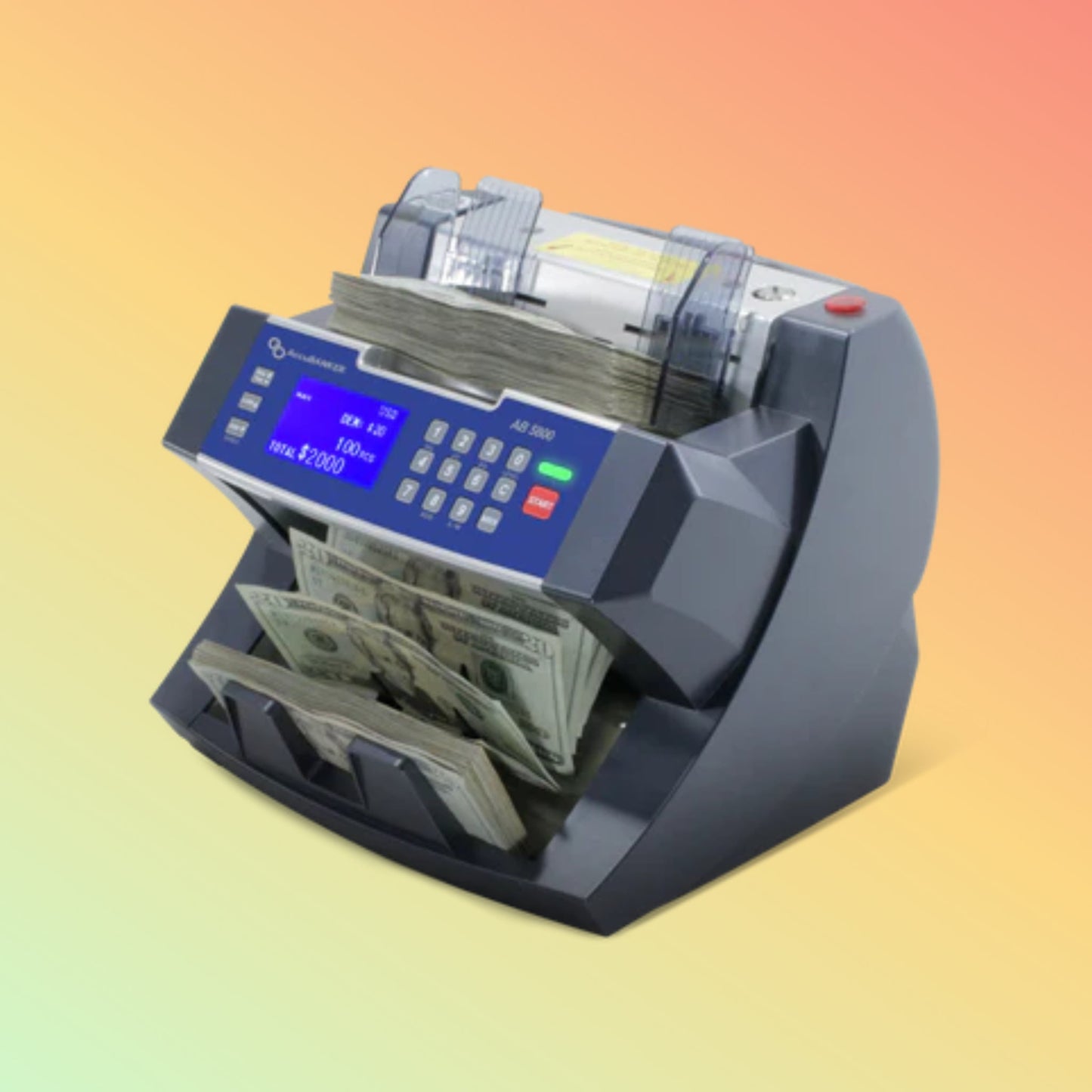 AccuBANKER AB5800 Bank Grade Bill Counter with Batch Value - NEOTECH