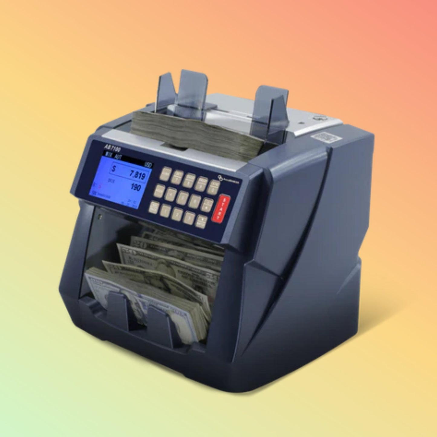 AccuBANKER AB7100 Enterprise Mixed Bill Value Counter - NEOTECH