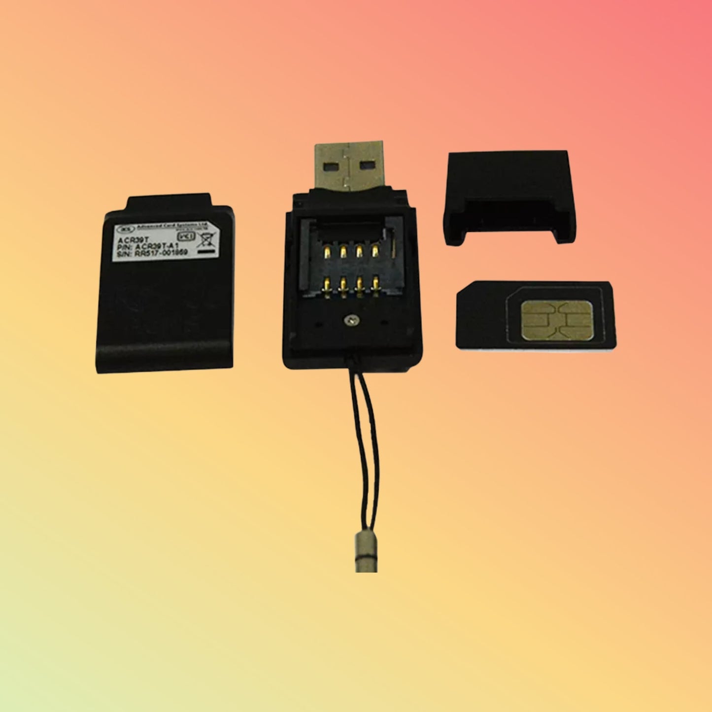 ACS ISO 7816 USB EMV Contact Smart Card Reader ACR39T - A1 - NEOTECH