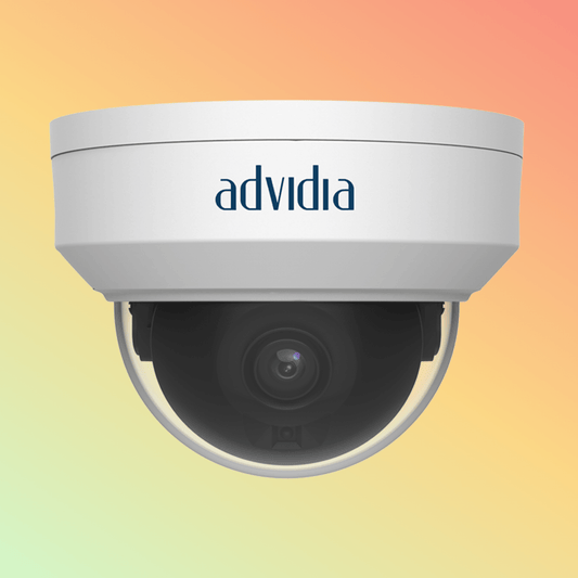 Advidia M - 46 - FW - V2 5MP Vandal Resistant Outdoor Dome Network Camera - NEOTECH