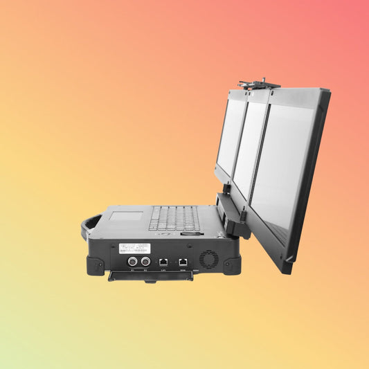 Portable Industrial Pc Folding Screen Portable All-in-one Machine Three Screens Industrial Panel Pc I5 Industrial Computer