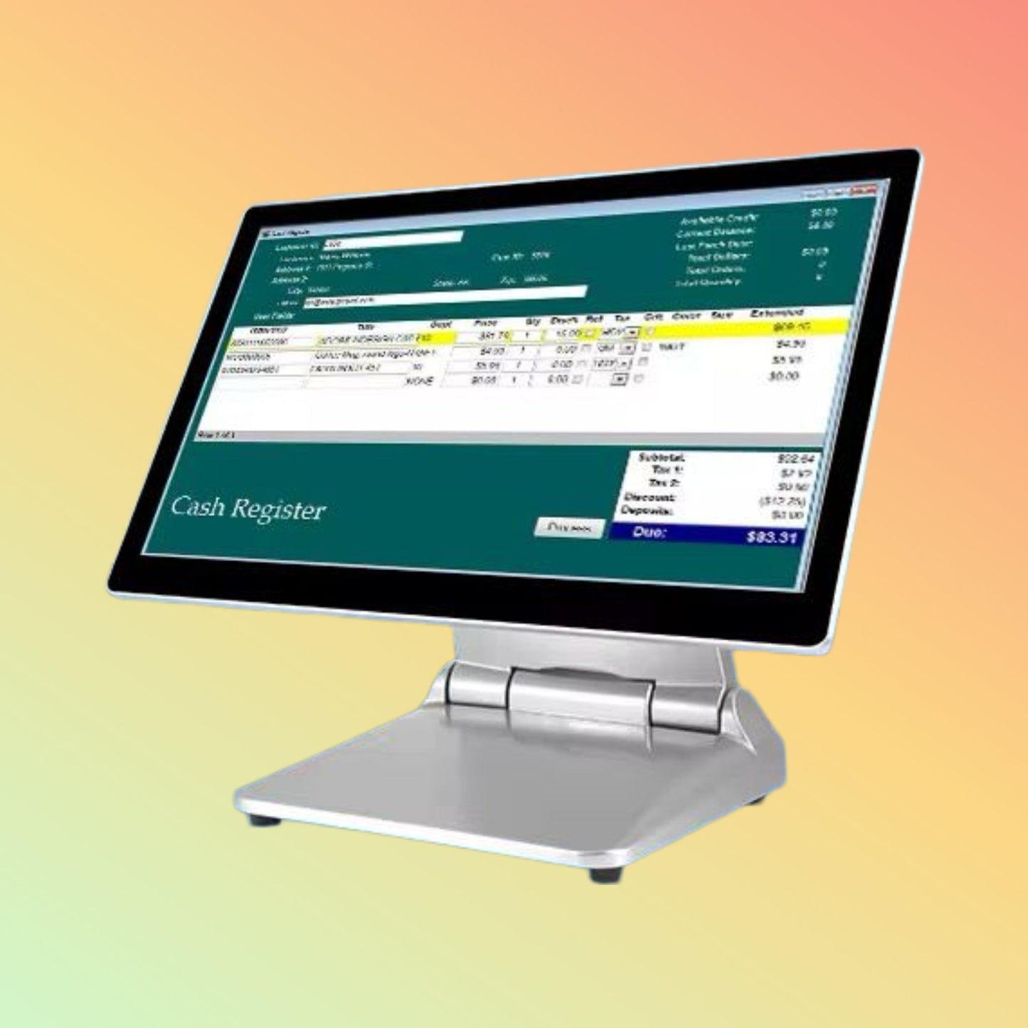 All - in - One Restaurant POS System | Touch Screen Cash Register - NEOTECH