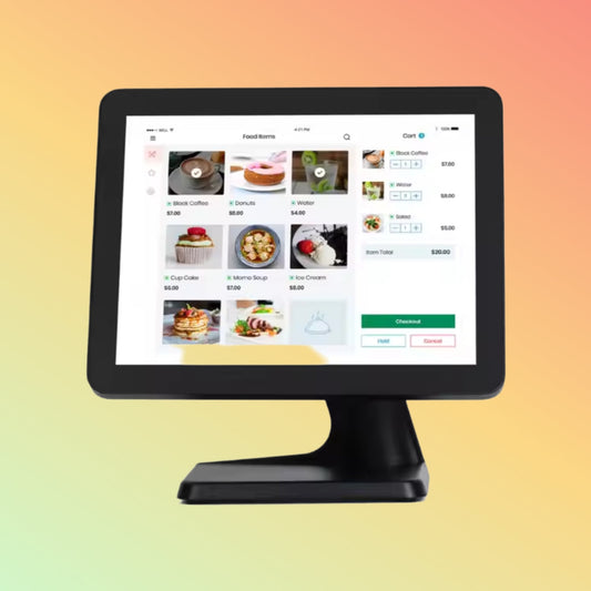 All - in - one Touch POS System Supplier POS Black Silver 15inch Windows 10 Touch Screen POS - NEOTECH
