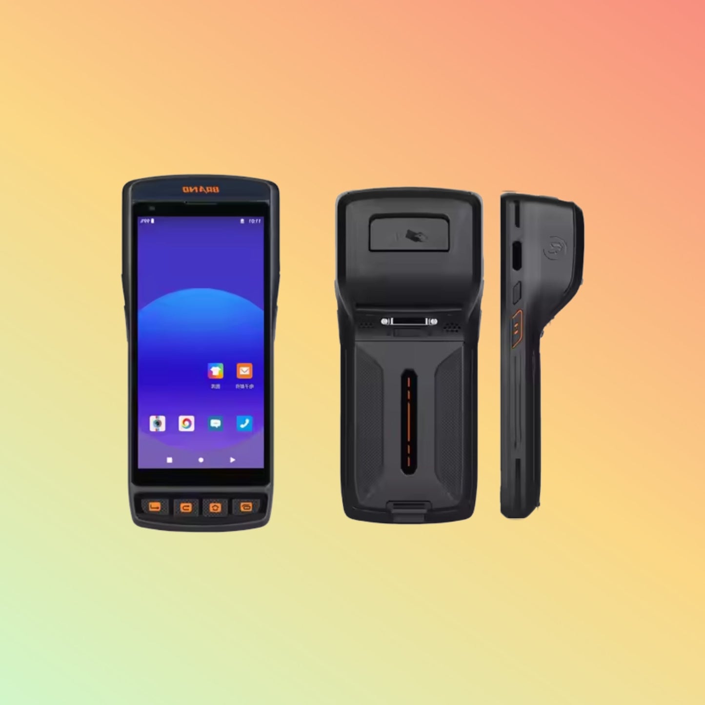 Android 10/13 PDA with 1/2D Scanner, 4G/WiFi/NFC, IP65, Printer - NEOTECH