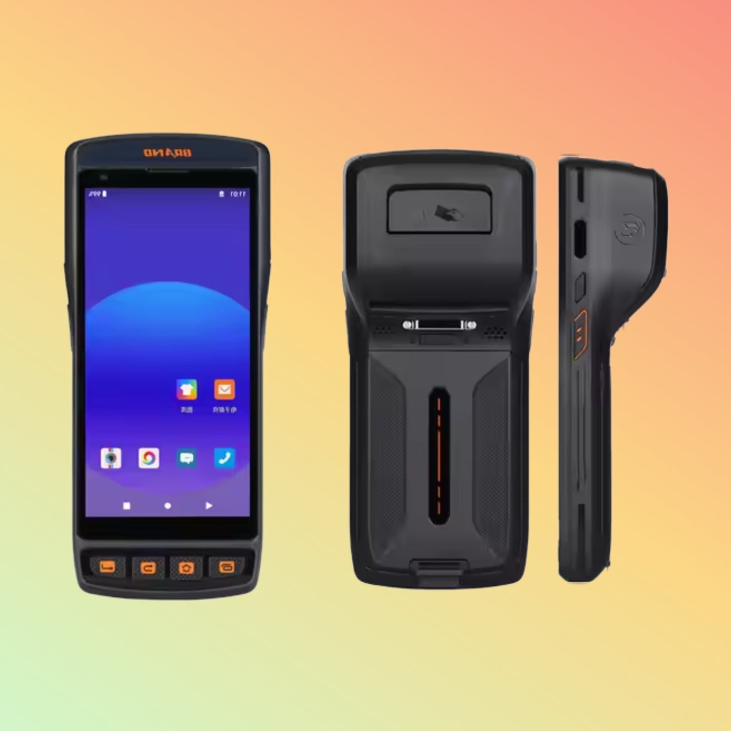 Android 11 Industrial PDA: 2D Barcode, NFC/RFID, Built - in Printer - NEOTECH
