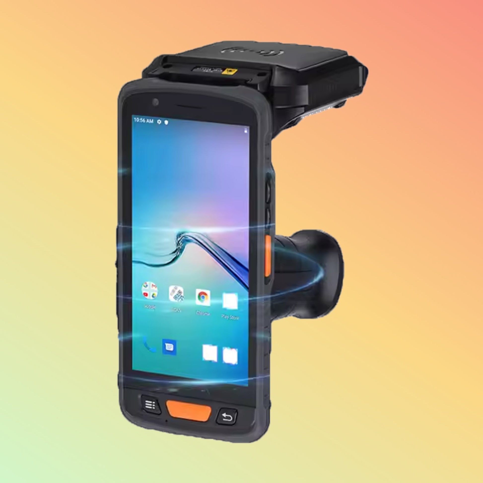 Android 11 PDA, RFID UHF/NFC, 1/2D, 15m Range, IP67, 4G RAM - NEOTECH