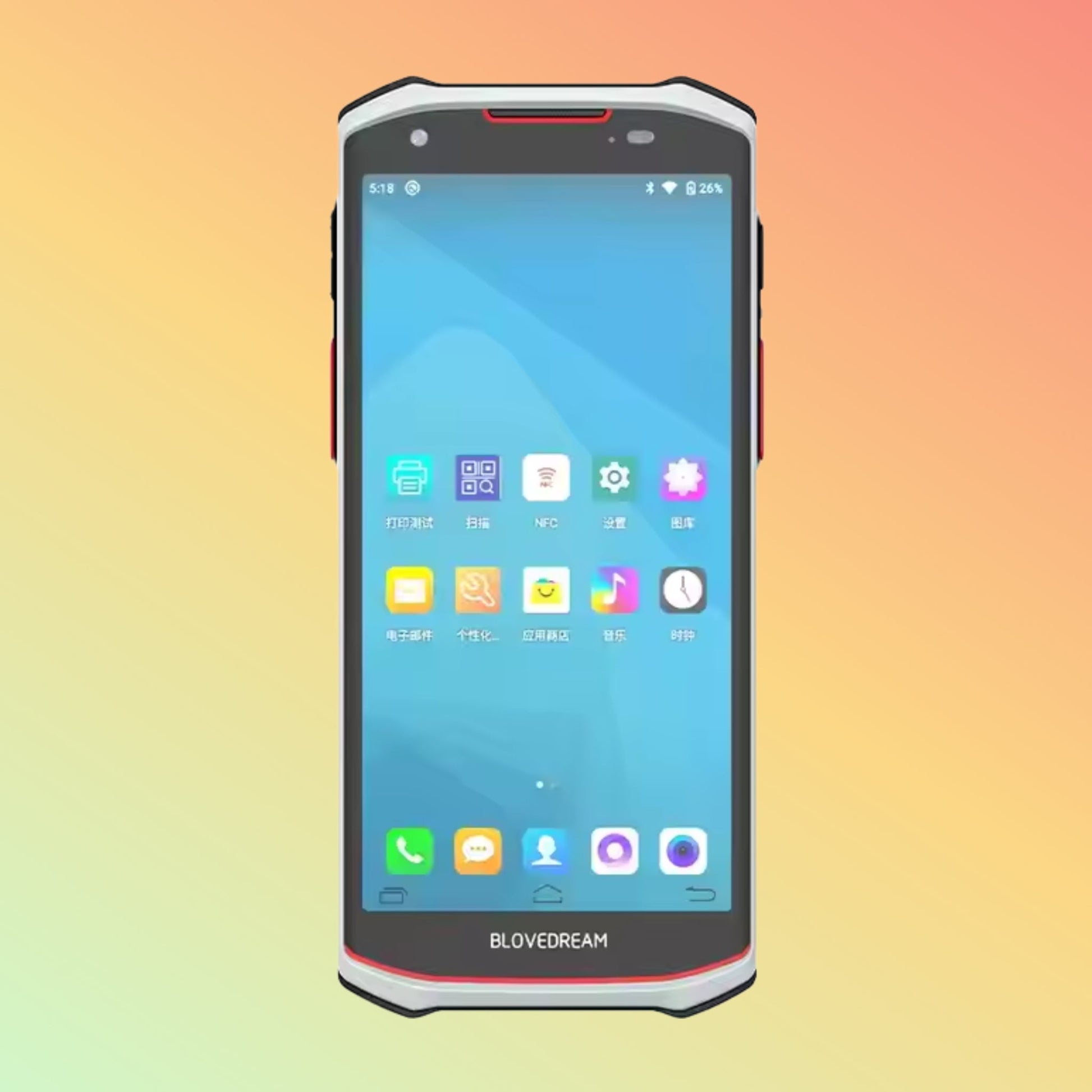 Android PDA 5" Screen, 4G, Rugged, Honeywell, Thermal Printer - NEOTECH